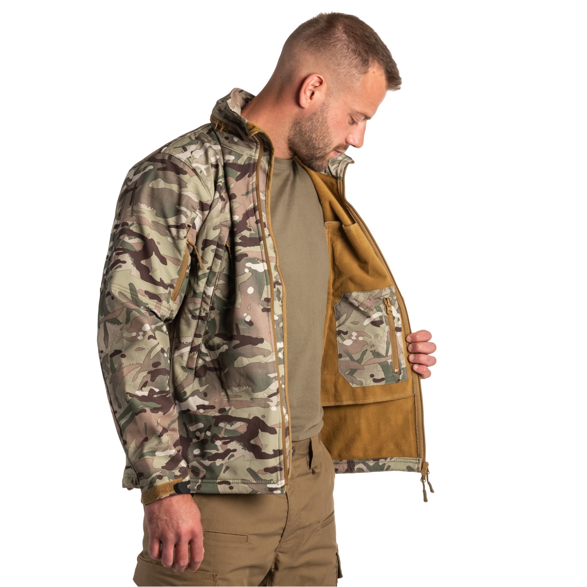 Куртка Highlander Forces Tactical Softshell - Arid MC Camo