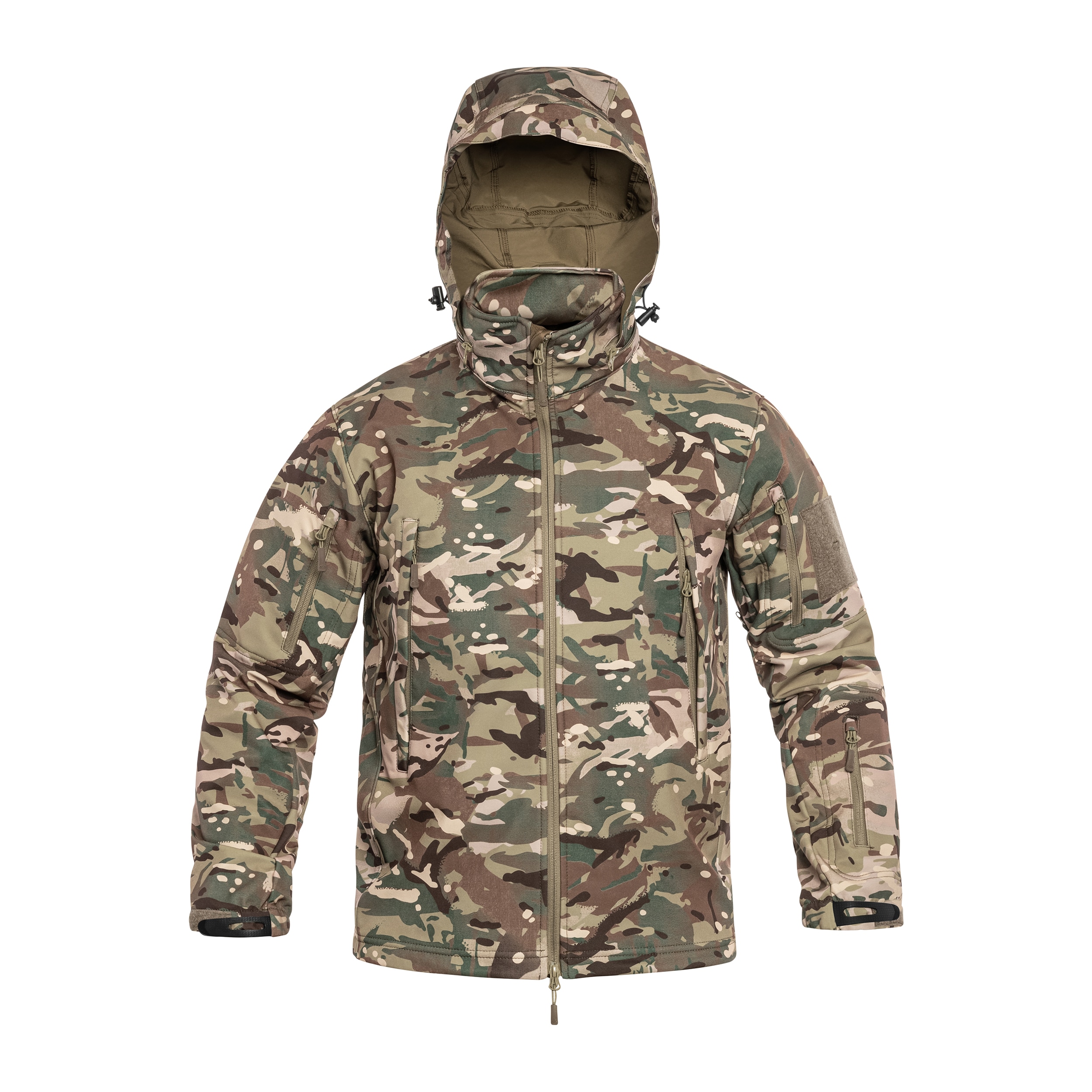 Kurtka Highlander Forces Tactical Softshell - Arid MC Camo