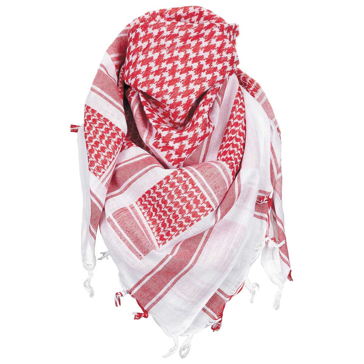 Arafatka chusta ochronna MFH Shemagh - Red/White