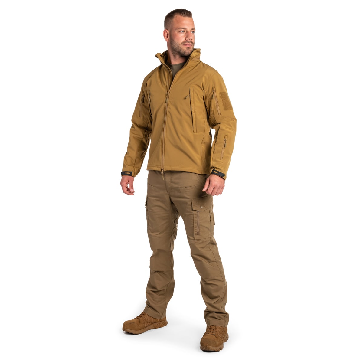 Kurtka Highlander Forces Tactical Softshell - Tan
