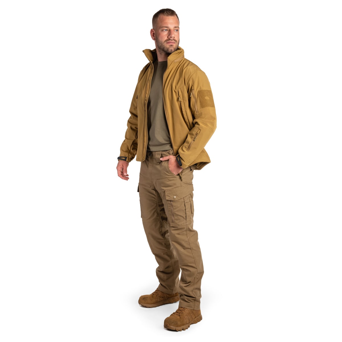 Kurtka Highlander Forces Tactical Softshell - Tan