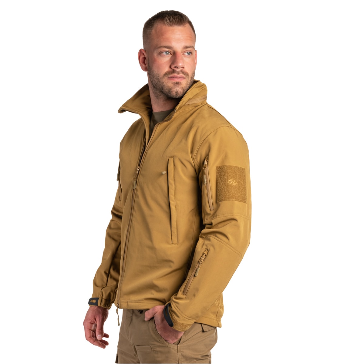 Kurtka Highlander Forces Tactical Softshell - Tan