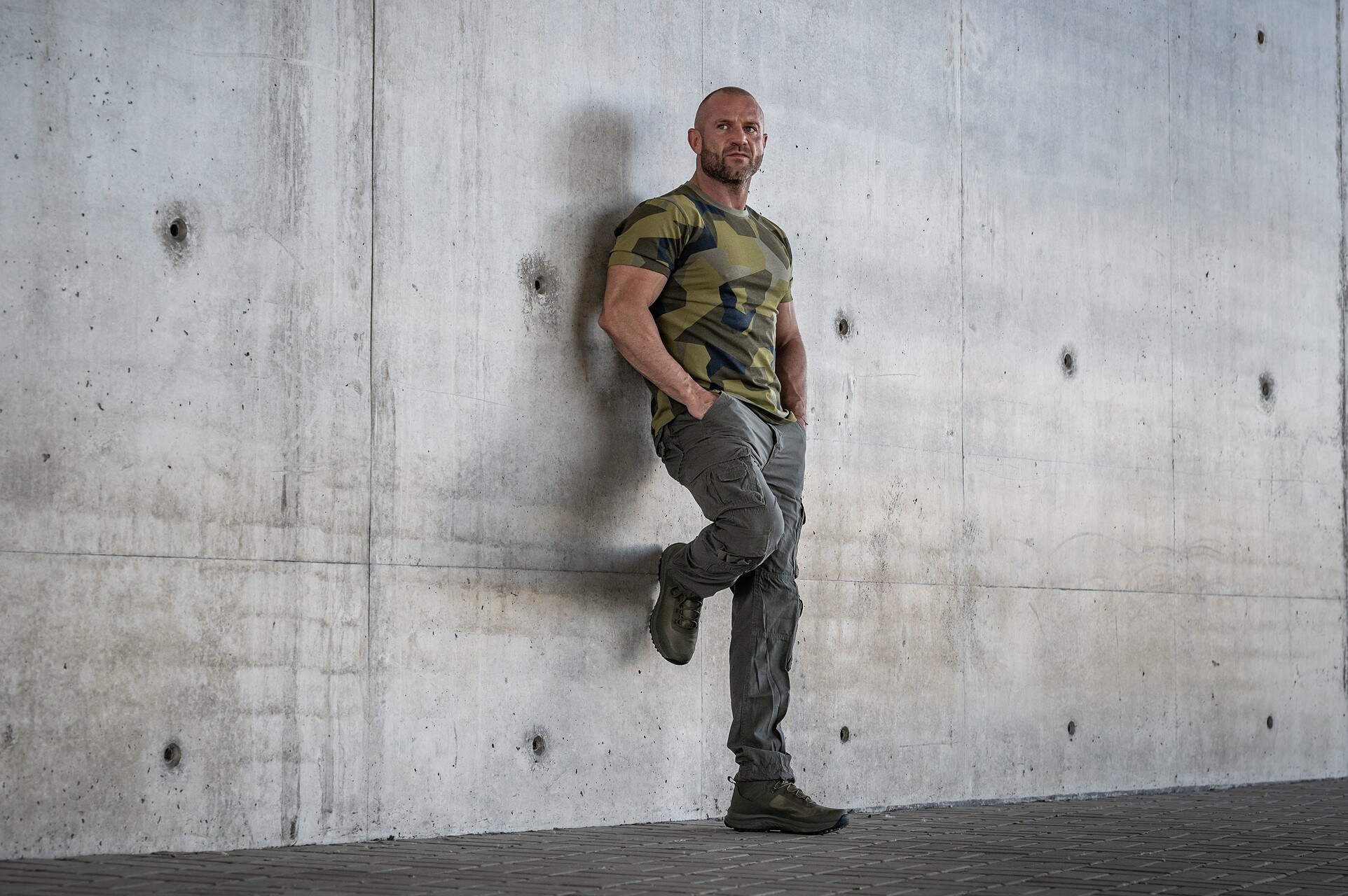 Штани Brandit Pure Slim Fit - Olive