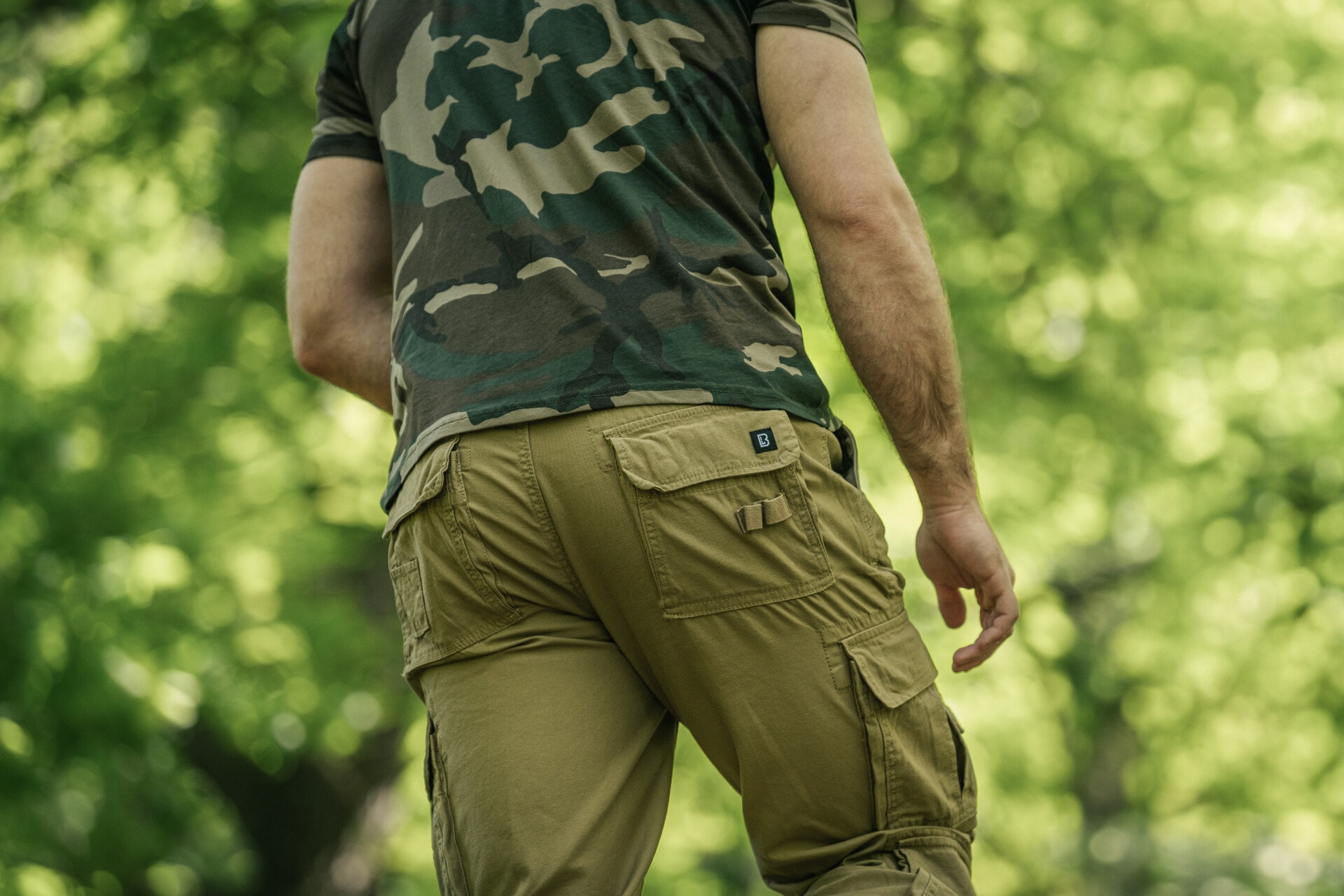 Spodnie Brandit Pure Slim Fit - Coyote