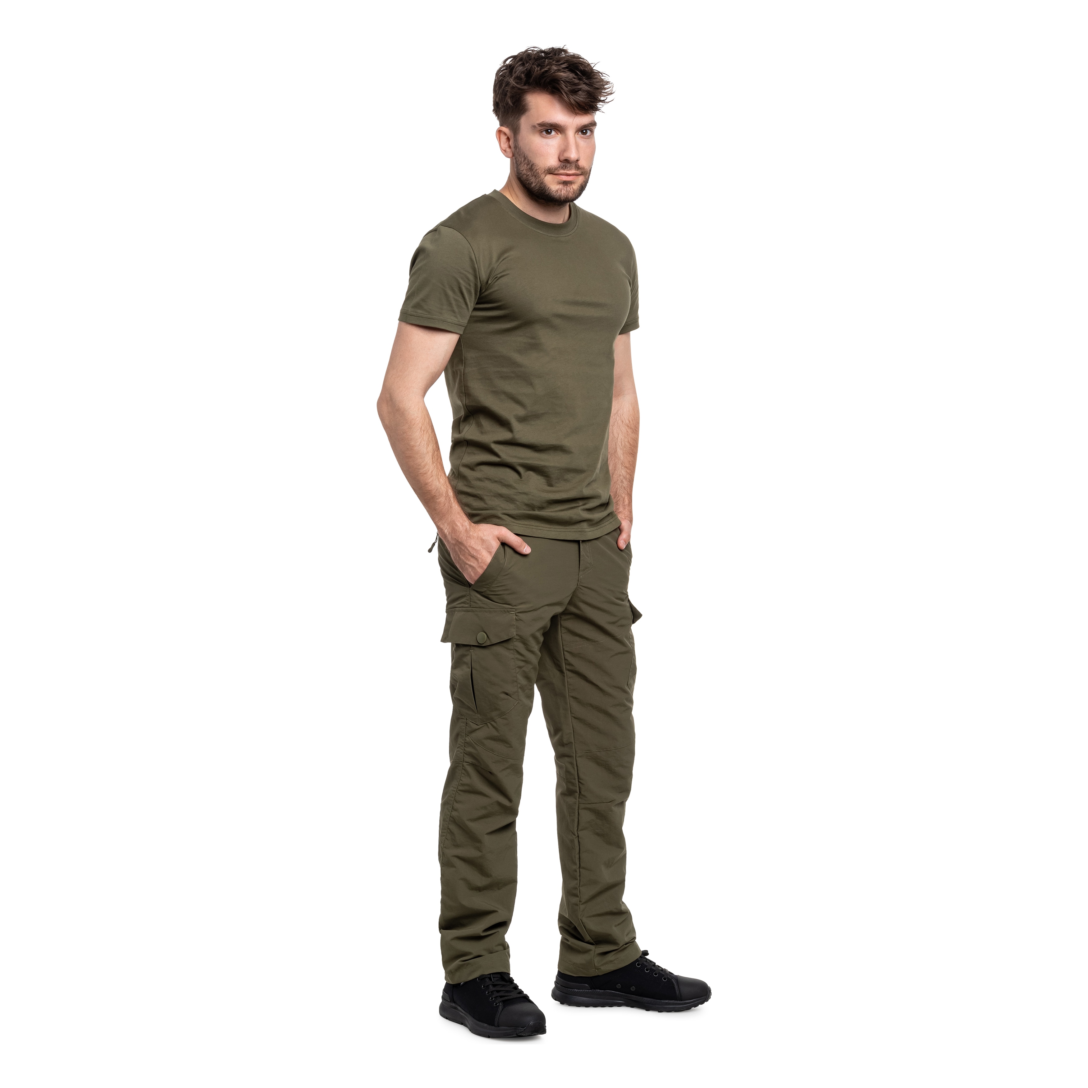 Spodnie Highlander Outdoor Starav Walking Trousers - Forest Green