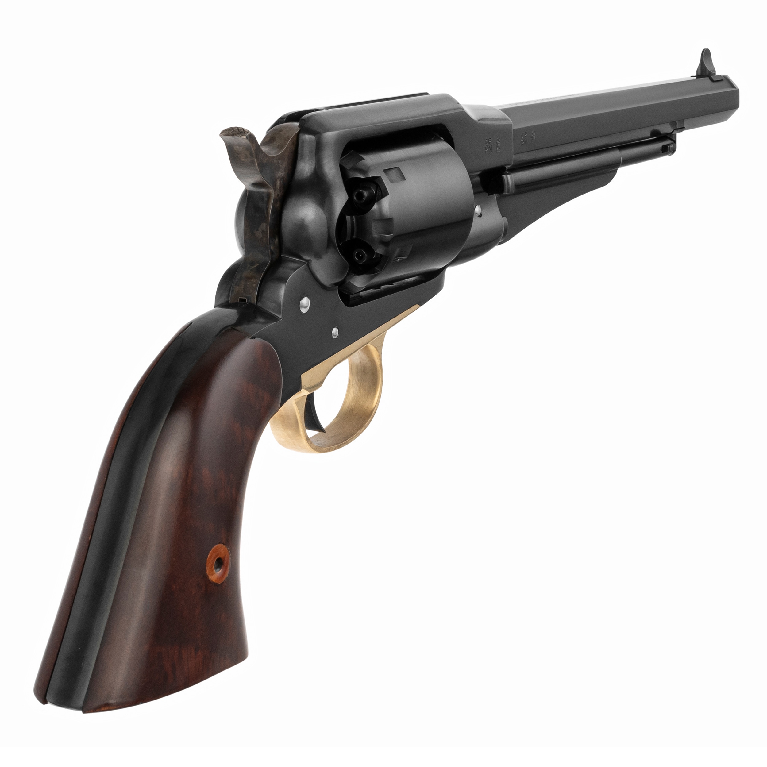 Револьвер на чорному поросі Uberti 1858 New Improved Army .44 8
