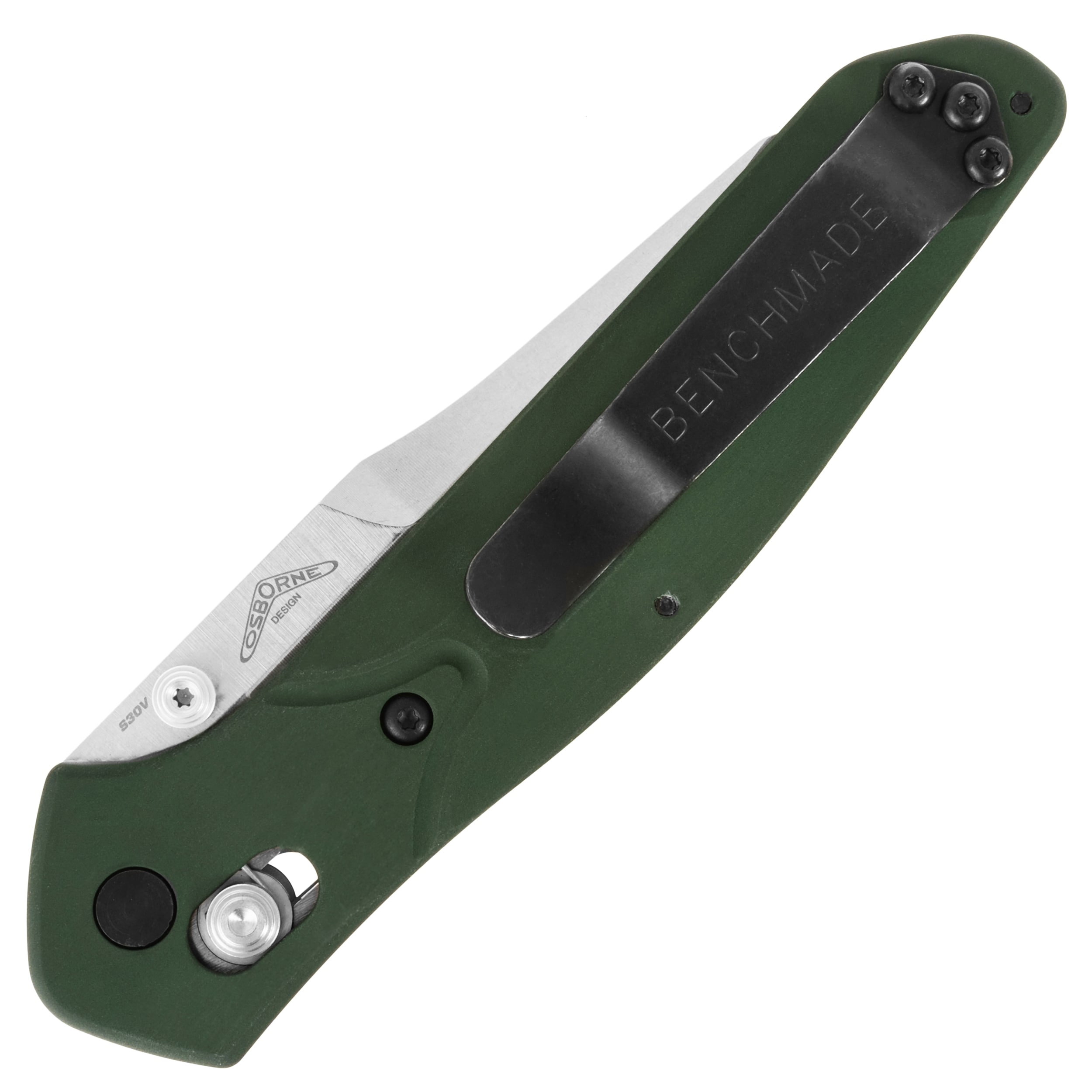 Складаний ніж Benchmade Osborne CPM-S30V - Green Aluminium