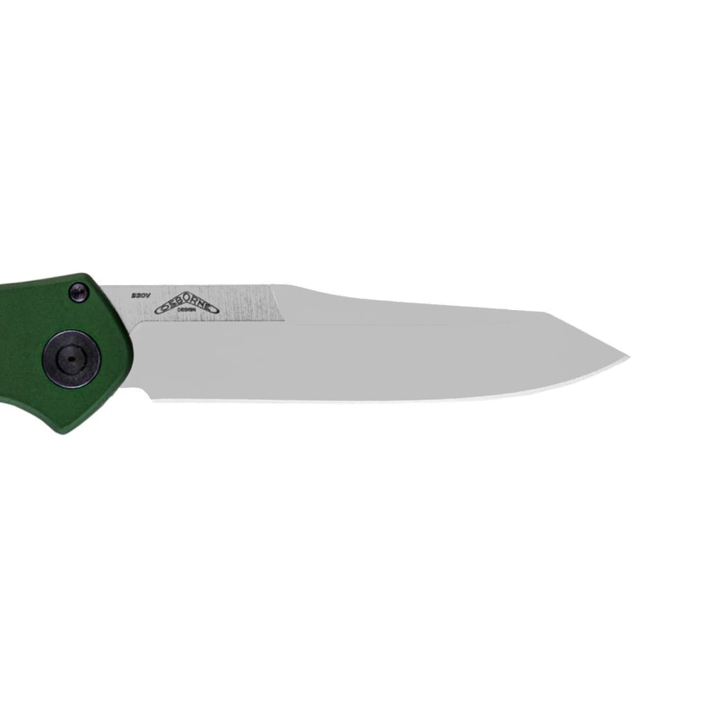 Складаний ніж Benchmade Osborne CPM-S30V - Green Aluminium