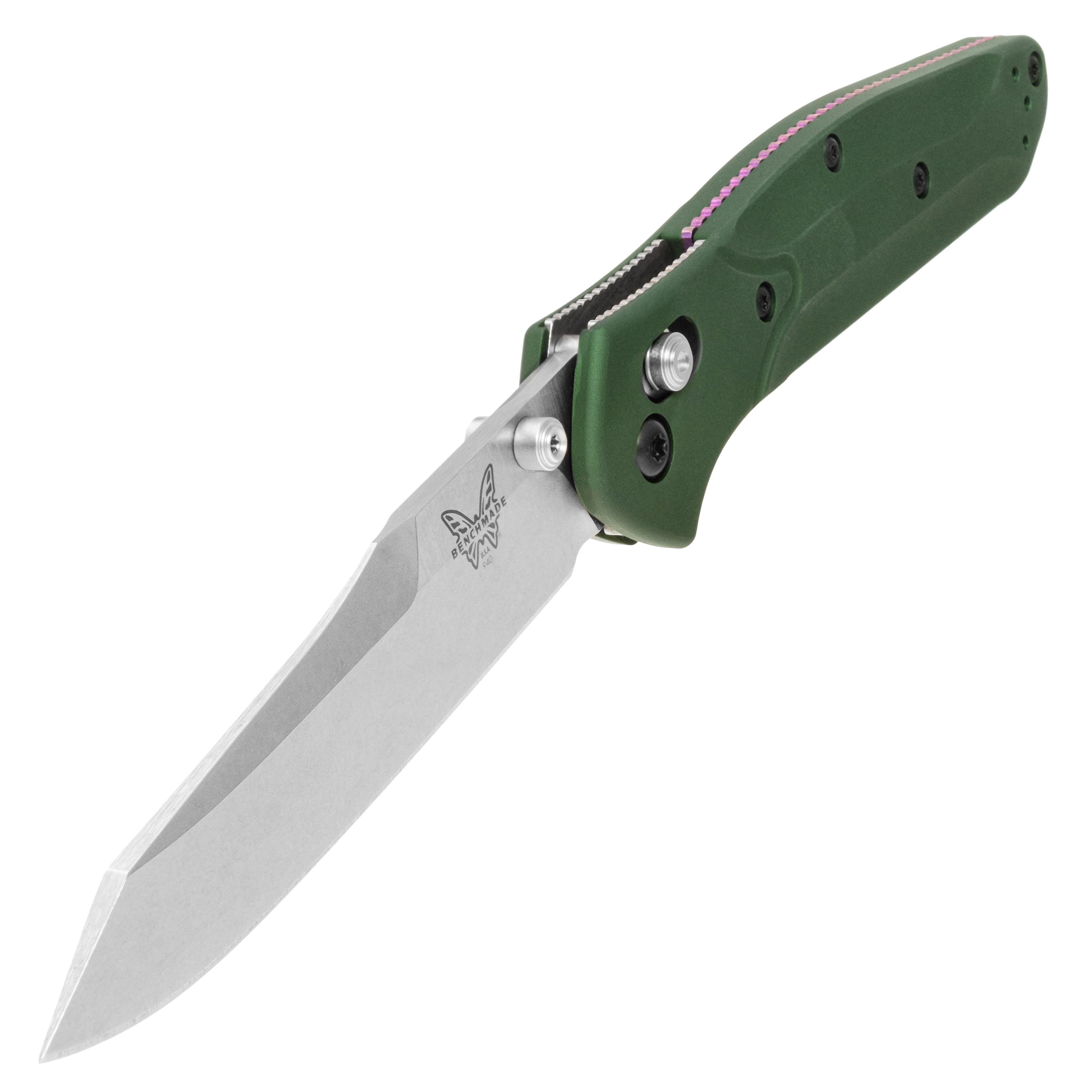 Nóż składany Benchmade Osborne CPM-S30V - Green Aluminium