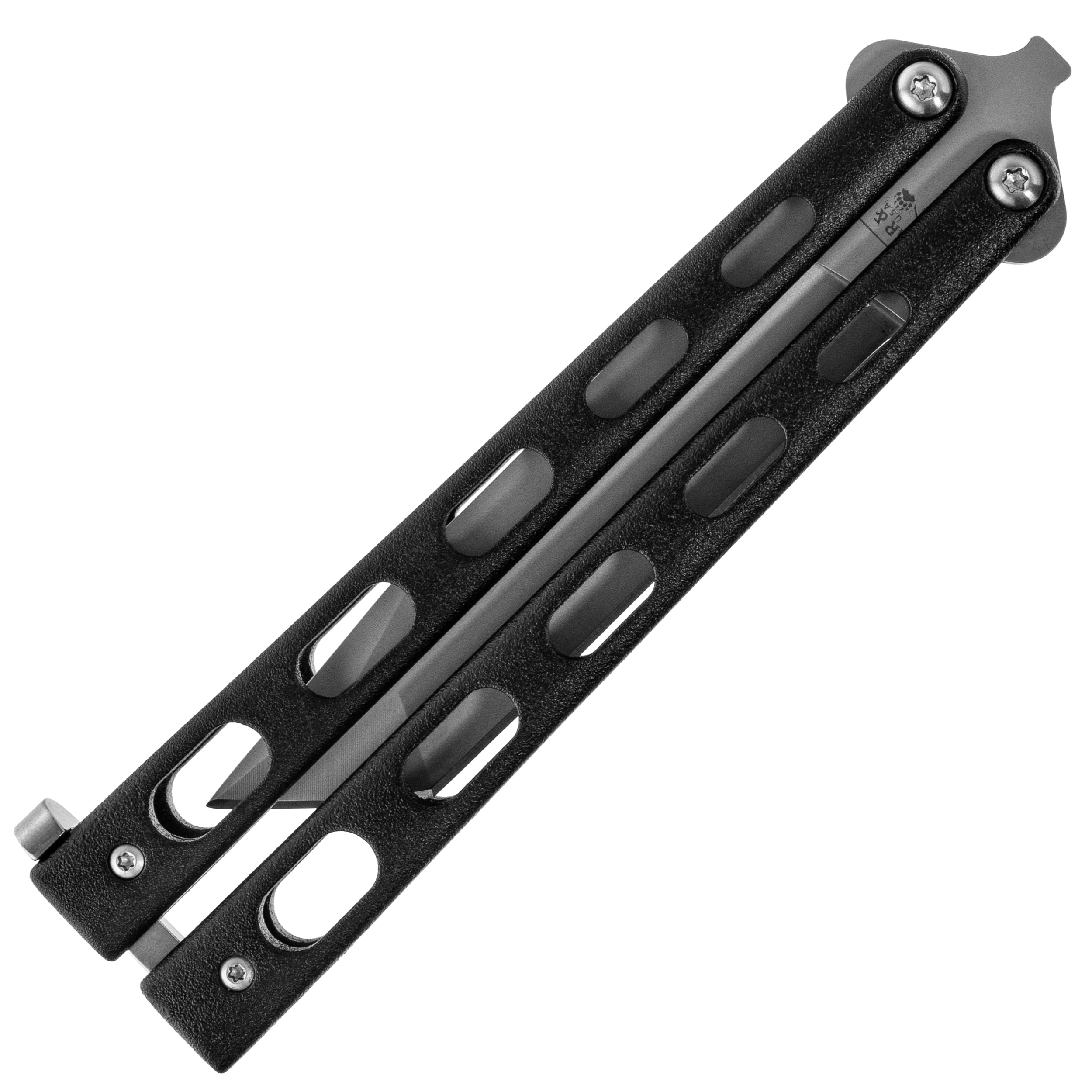 Складаний ніж-метелик Bear&Son Tanto Black