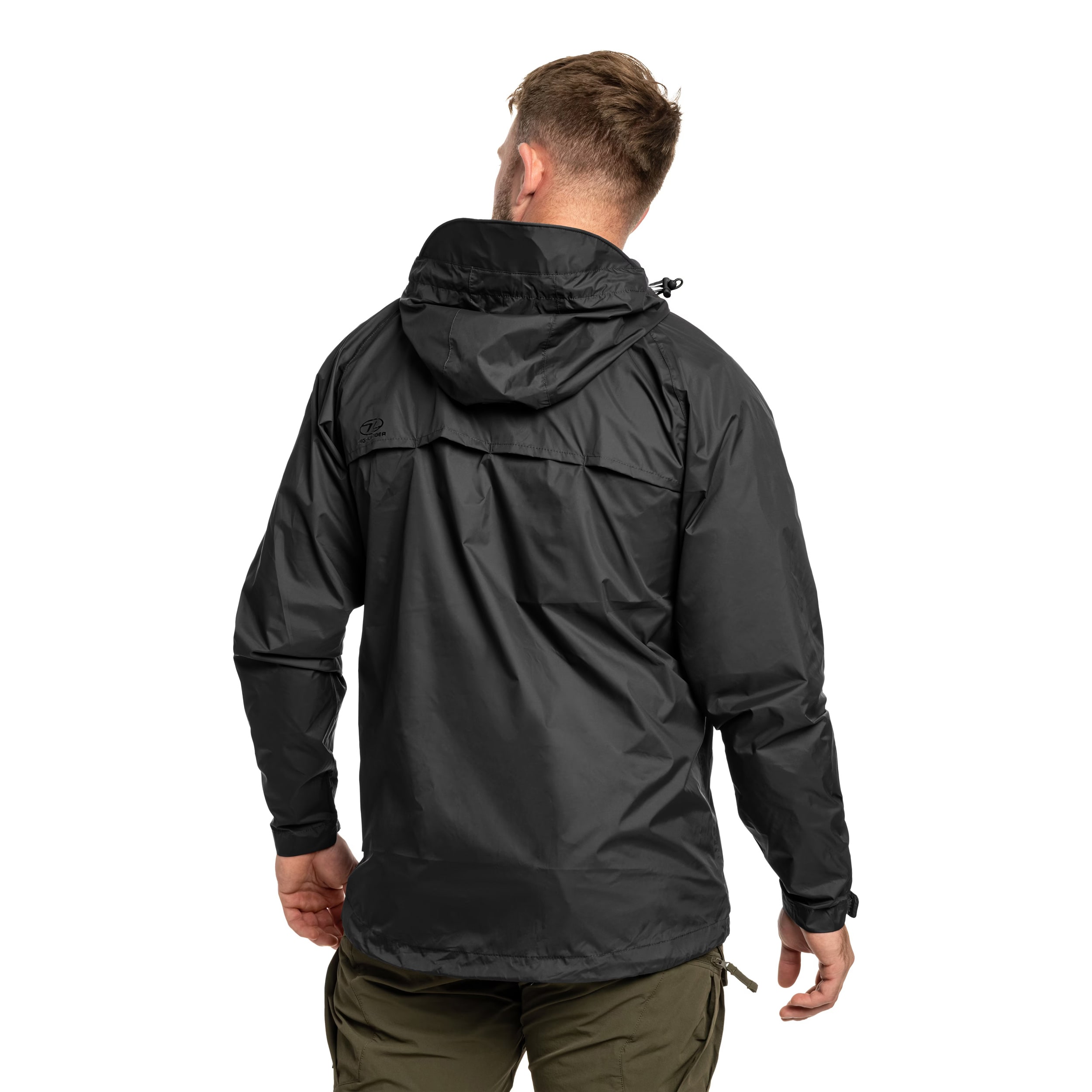 Kurtka Highlander Outdoor Stow & Go Pack Away V2 - Black