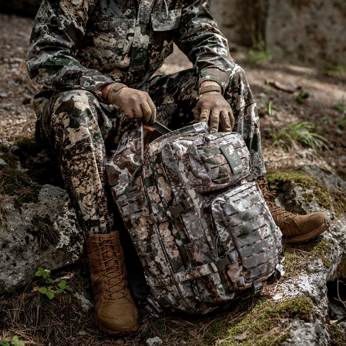 Plecak Mil-Tec Assault Pack Laser Cut Large 36 l - Phantomleaf WASP I Z1B