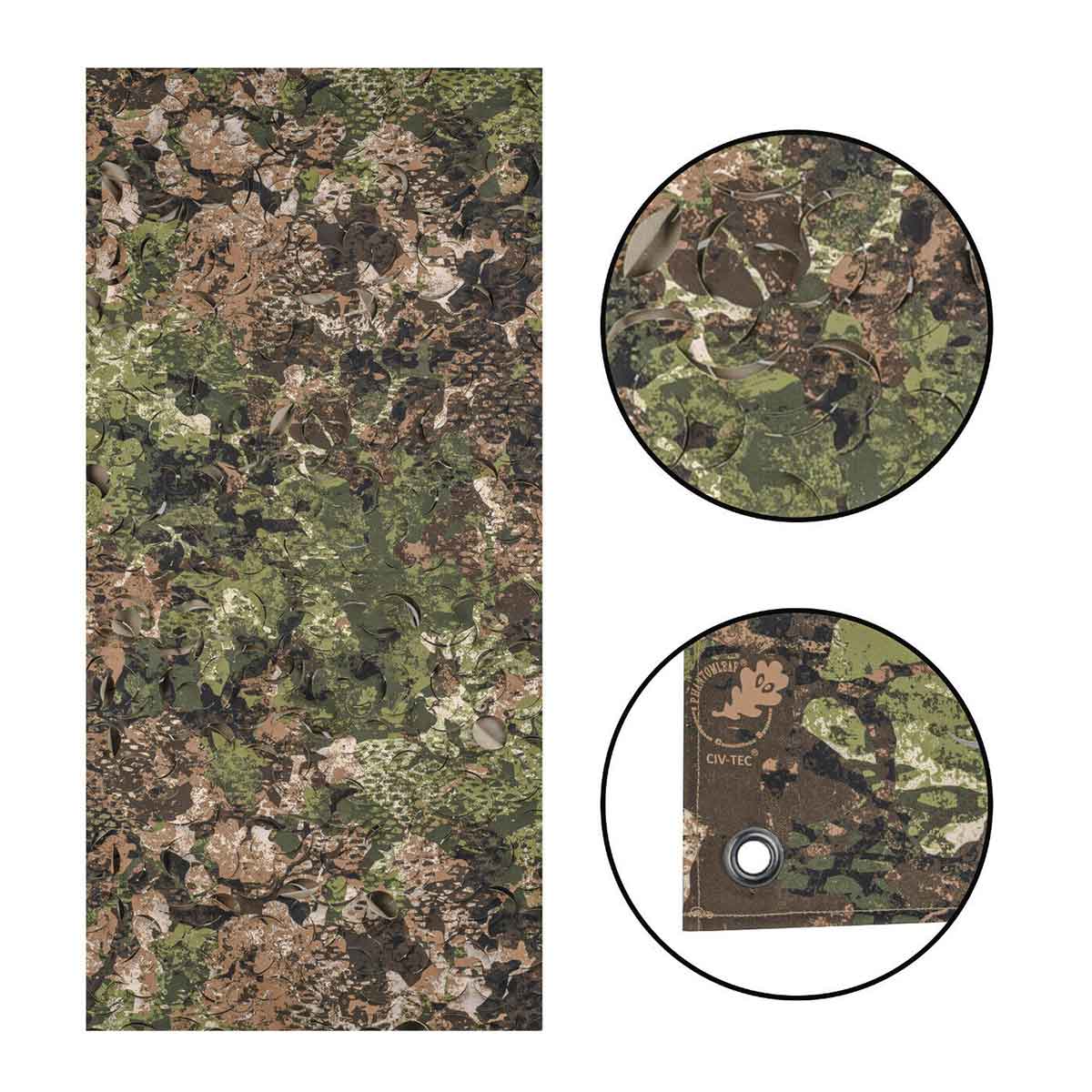 Siatka maskująca Mil-Tec Laser Cut 1,5 x 3 m - Phantomleaf WASP I Z3A