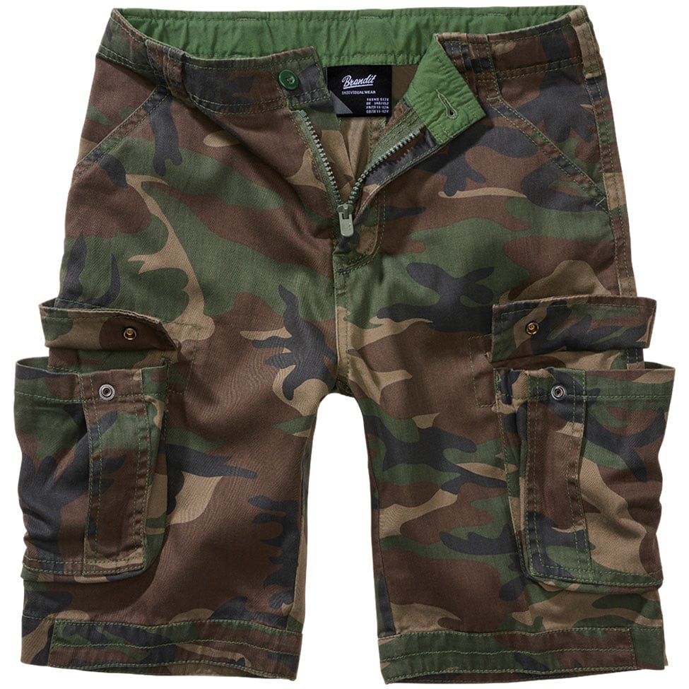 Szorty dziecięce Brandit Urban Legend - Woodland