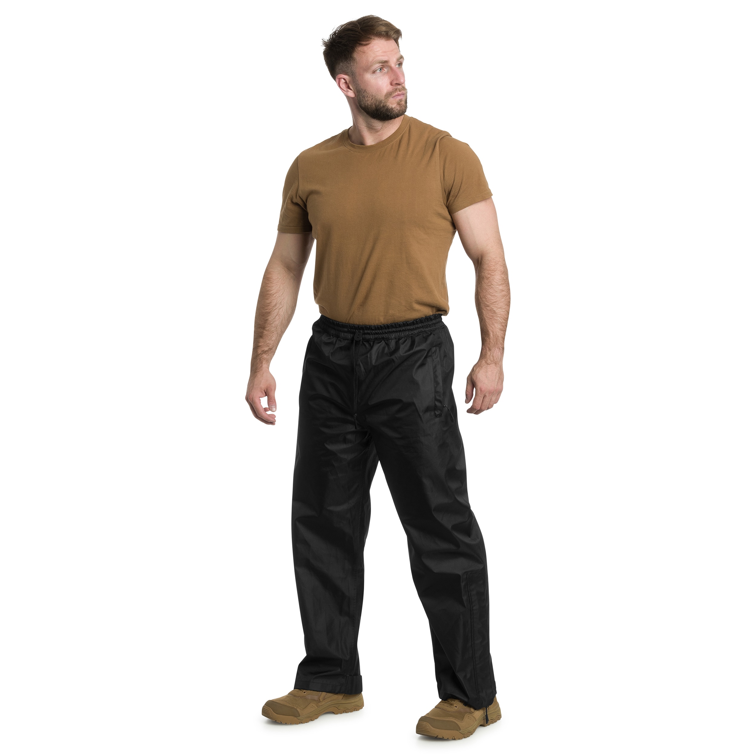 Spodnie Highlander Forces Tempest Waterproof Trousers - Black