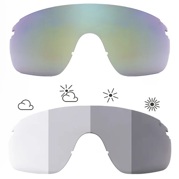 Okulary przeciwsłoneczne Bushnell Harrier Mini - Yellow/Photochromic/Brown-Green Mirror