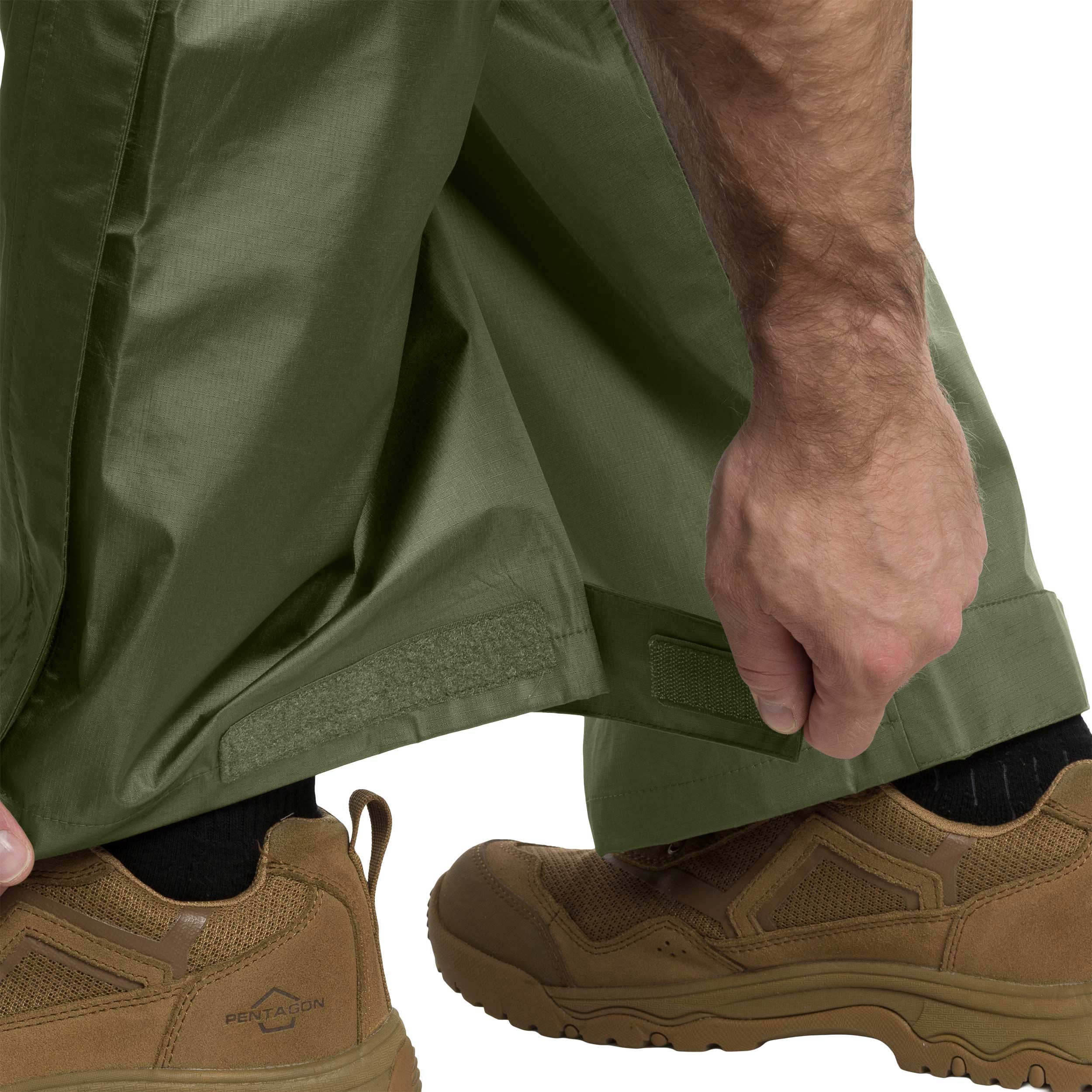 Highlander Forces Tempest Waterproof Trousers - Olive