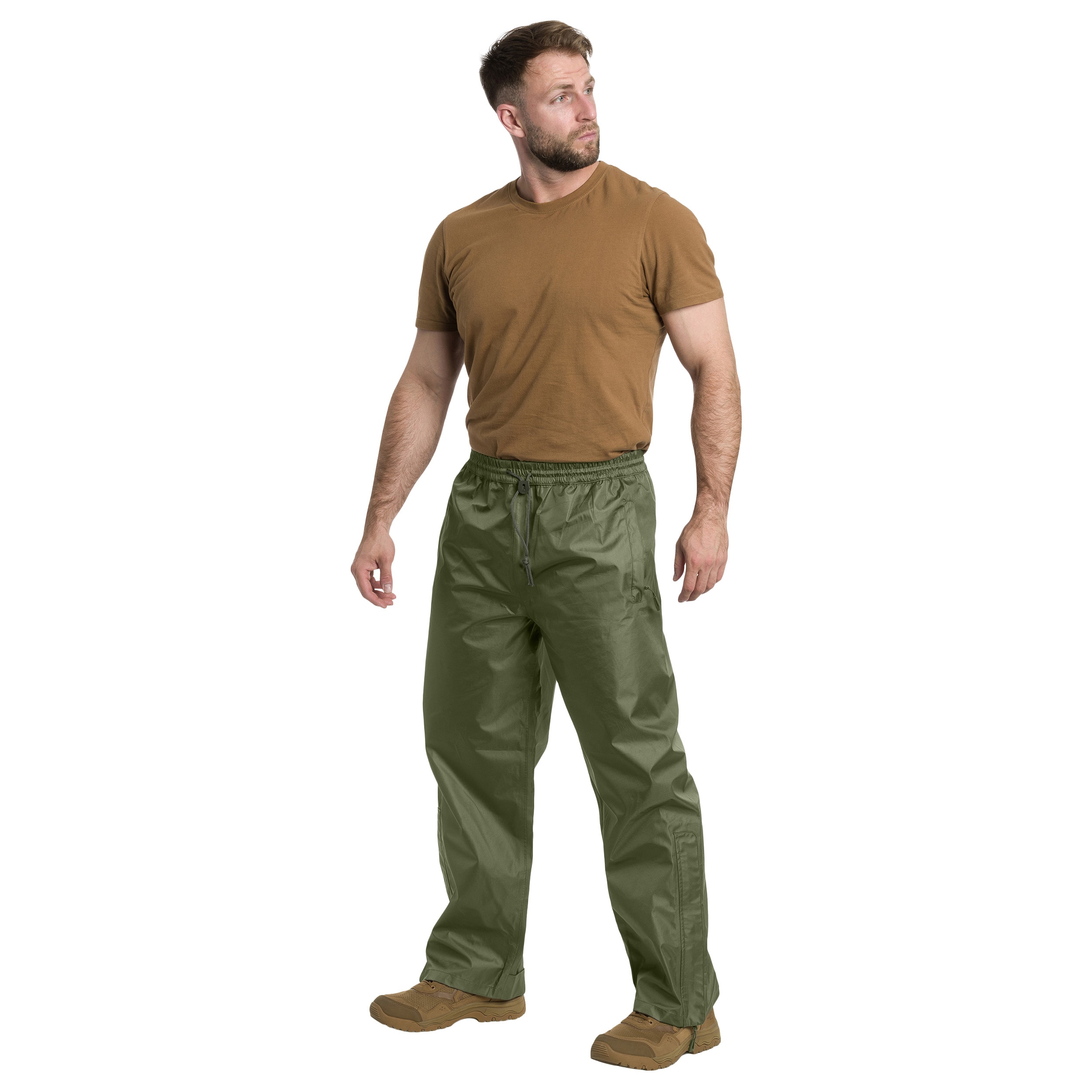 Highlander Forces Tempest Waterproof Trousers - Olive