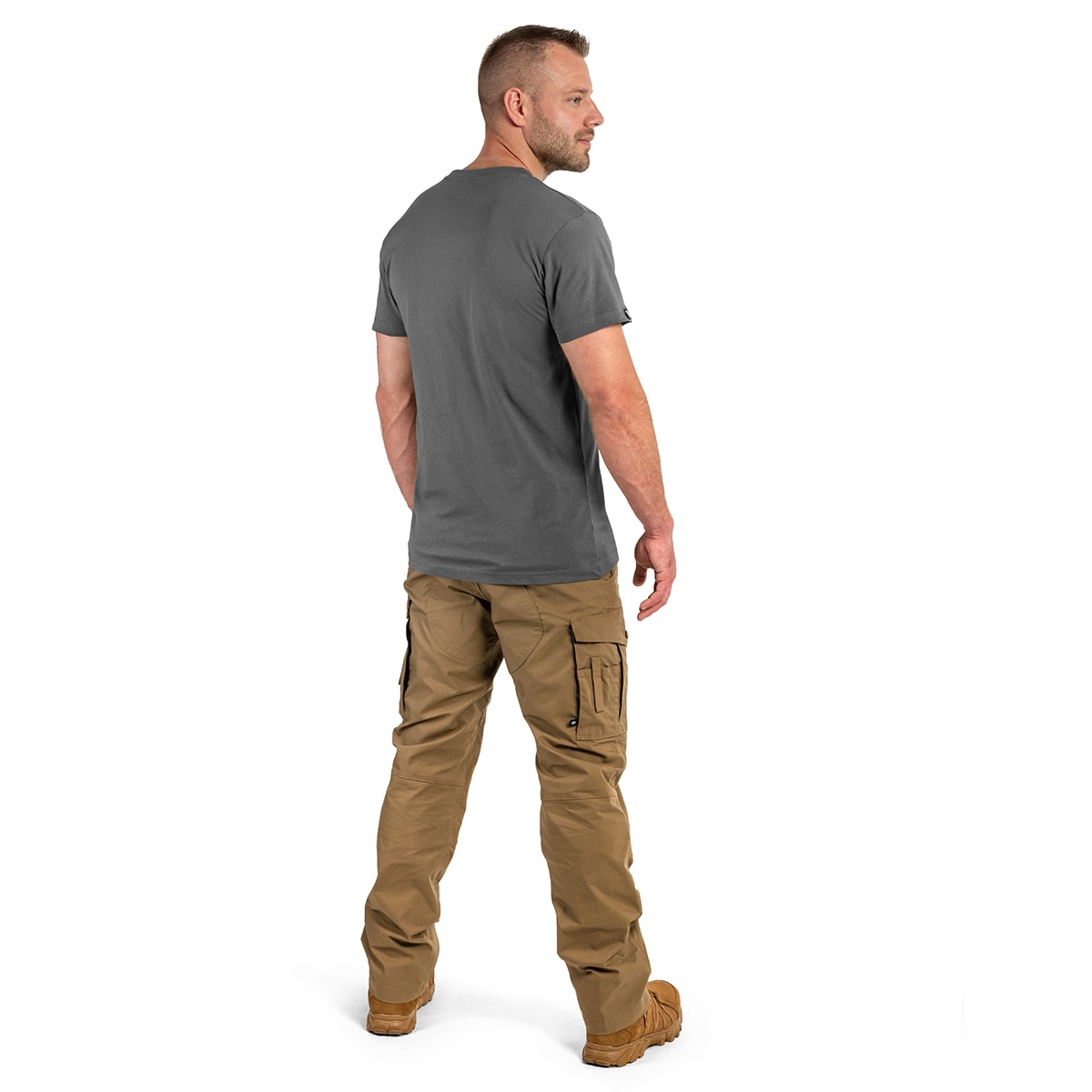 Koszulka T-shirt Voyovnik The Traveller's Guide - Szara