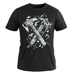 Koszulka T-shirt Voyovnik Toporki Black/White - Czarna