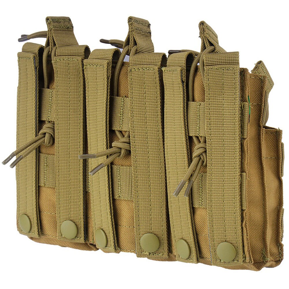 Potrójna ładownica Condor Triple Stacker M4 na magazynki AR15 - Coyote Brown