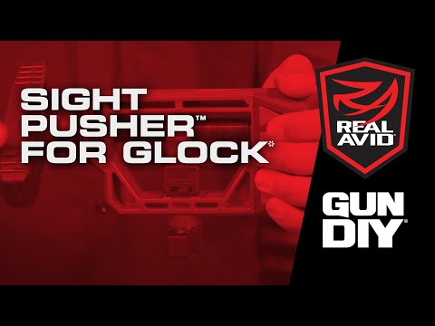 Ключ для цілика Real Avid Sight Pusher до пістолетів Glock