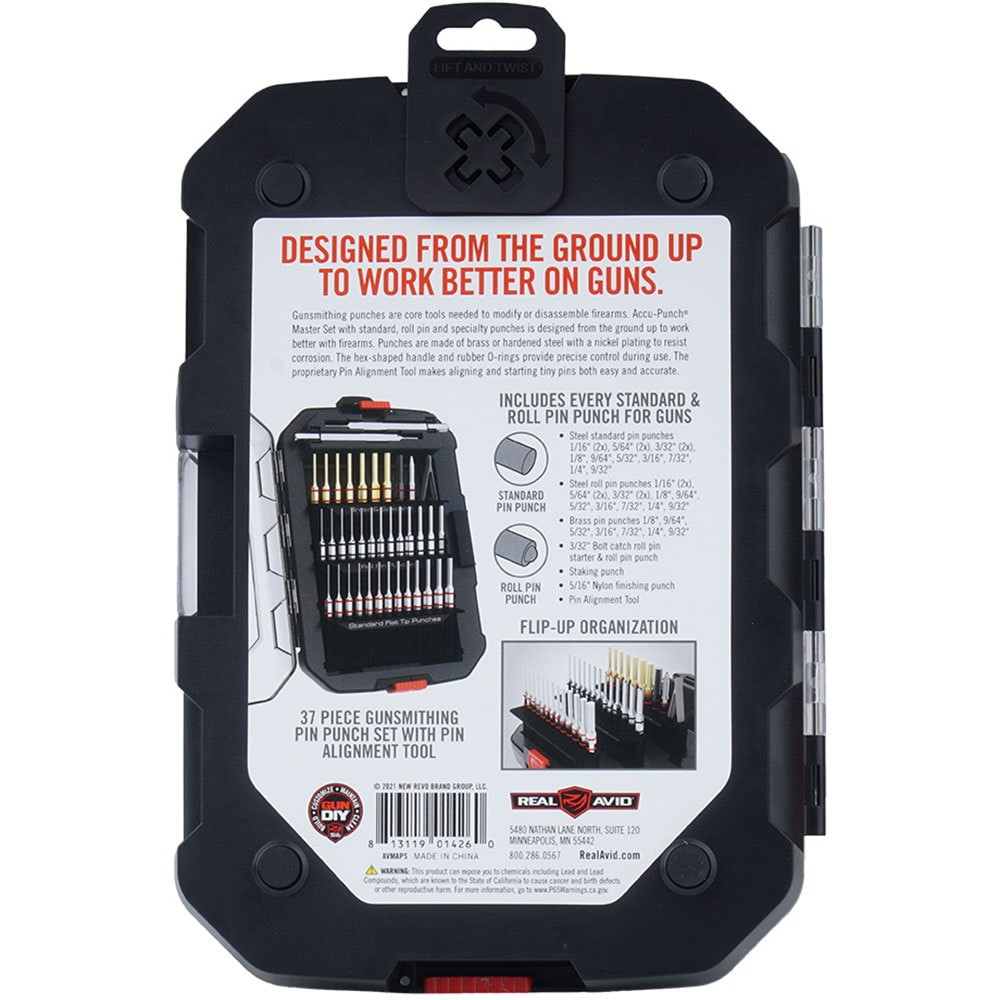 Набір виколоток Real Avid Accu-Punch Master Set