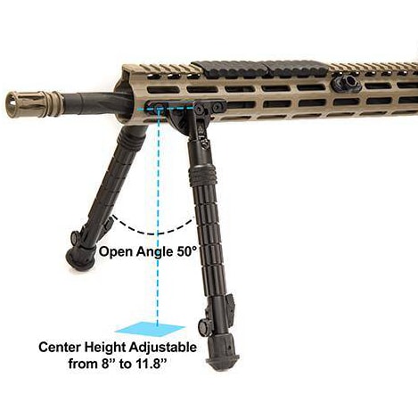 Dwójnóg składany UTG Recon Flex 8-12