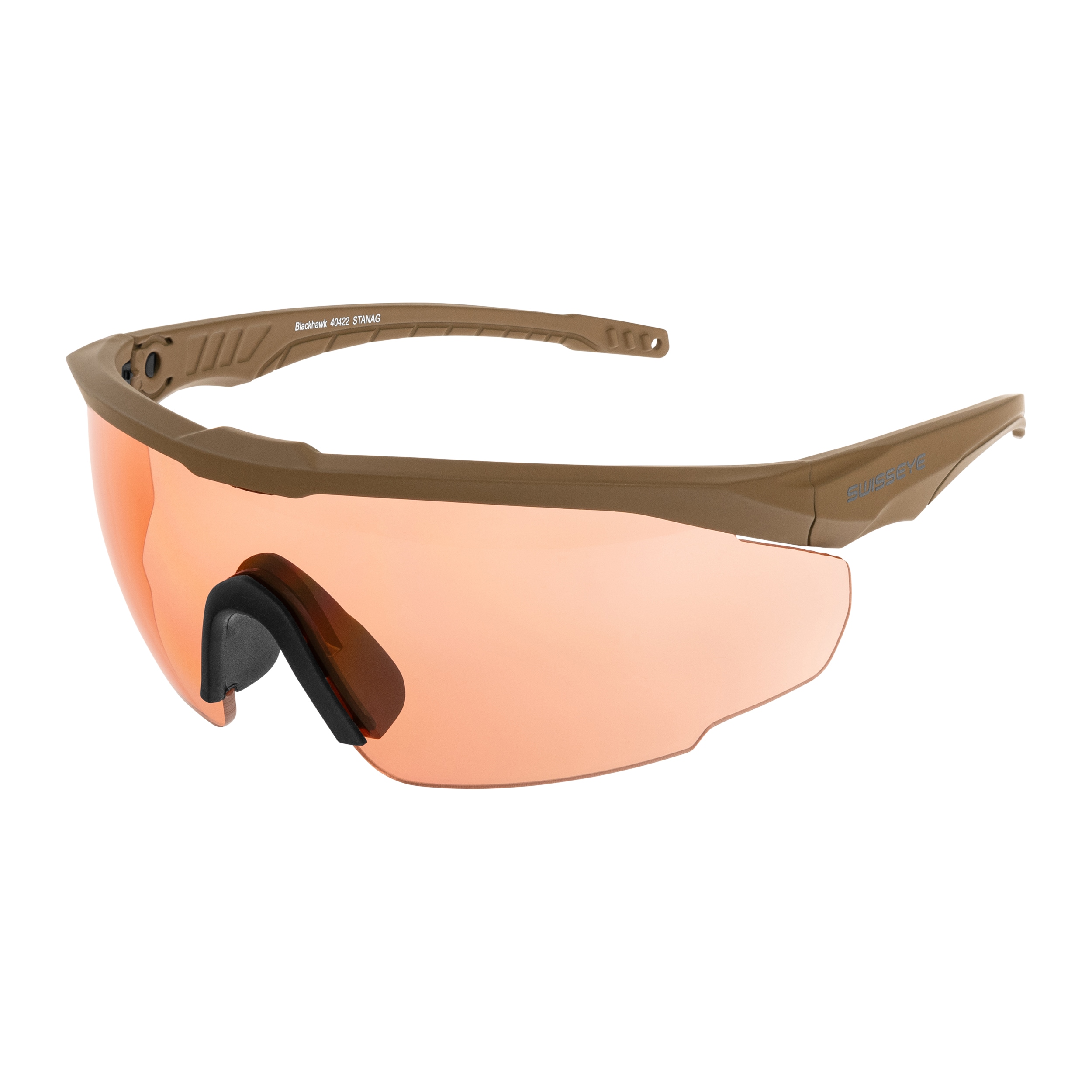 Okulary taktyczne SwissEye Blackhawk - Coyote