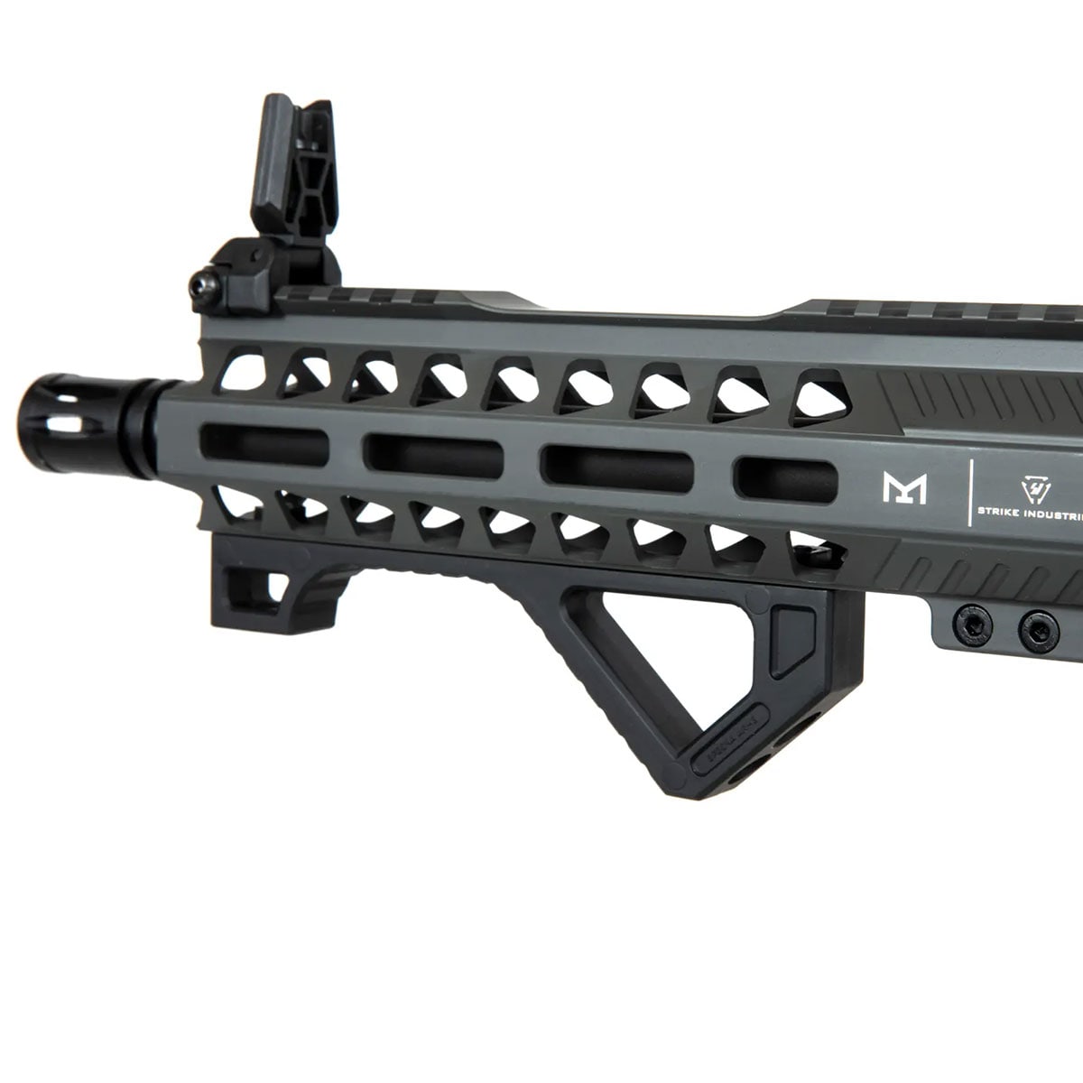 Karabinek szturmowy AEG Specna Arms RRA & SI SA-E17-L Edge - Light Ops Stock - Chaos Grey