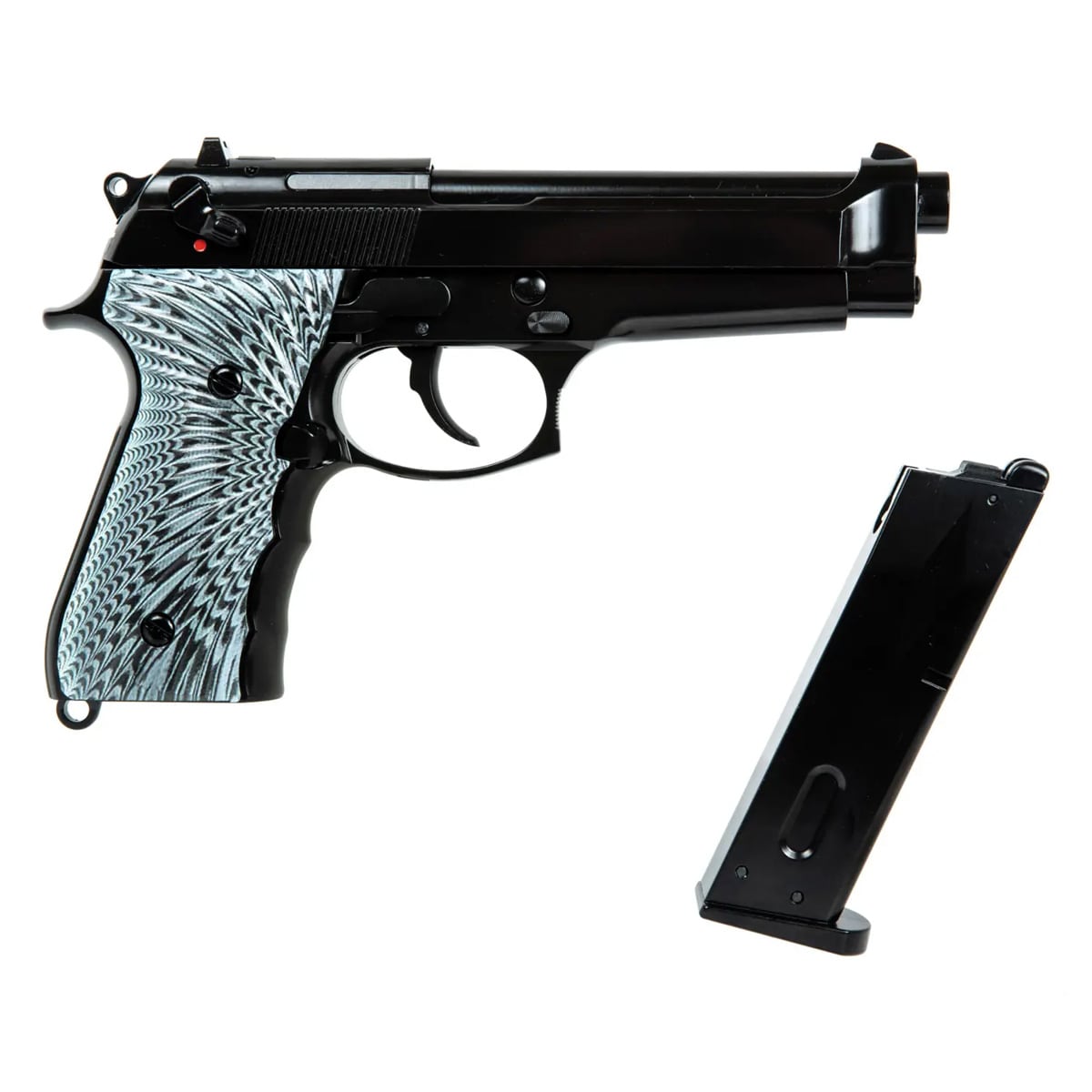 Pistolet WE ASG GBB M92 Eagle - Black