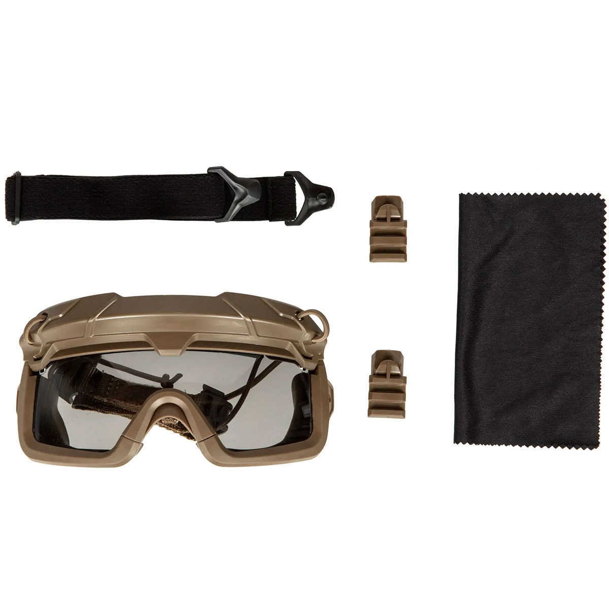 Тактичні окуляри-маска GFC Tactical 2 в 1 - Tan
