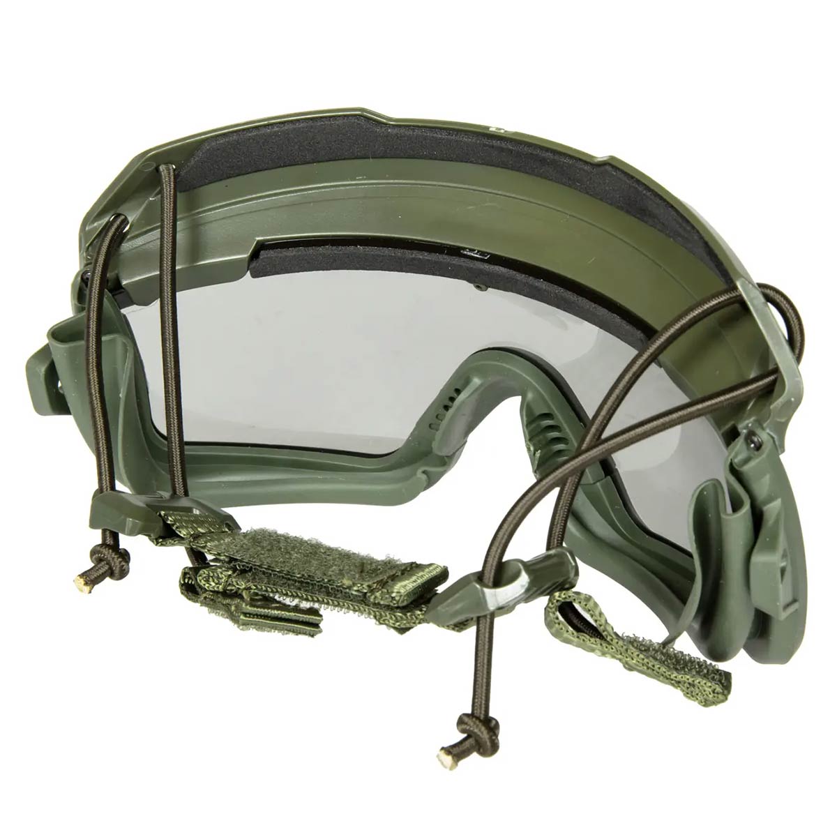 Тактичні окуляри-маска GFC Tactical 2 в 1 - Оливкові / Чорні