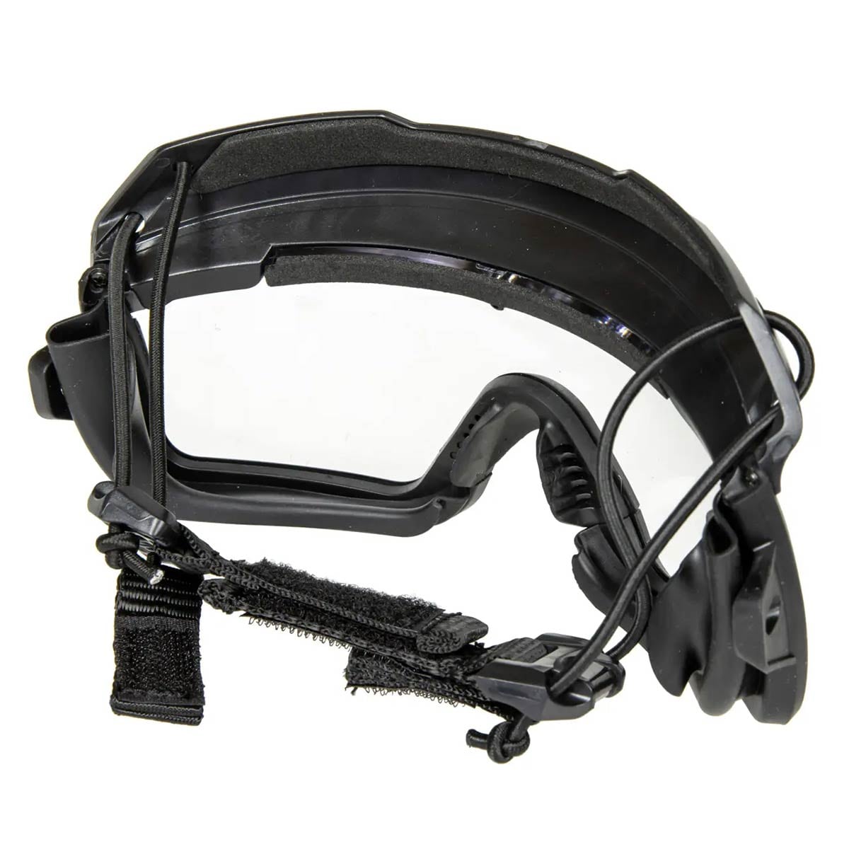 Тактичні окуляри-маска GFC Tactical 2 в 1 - Чорні