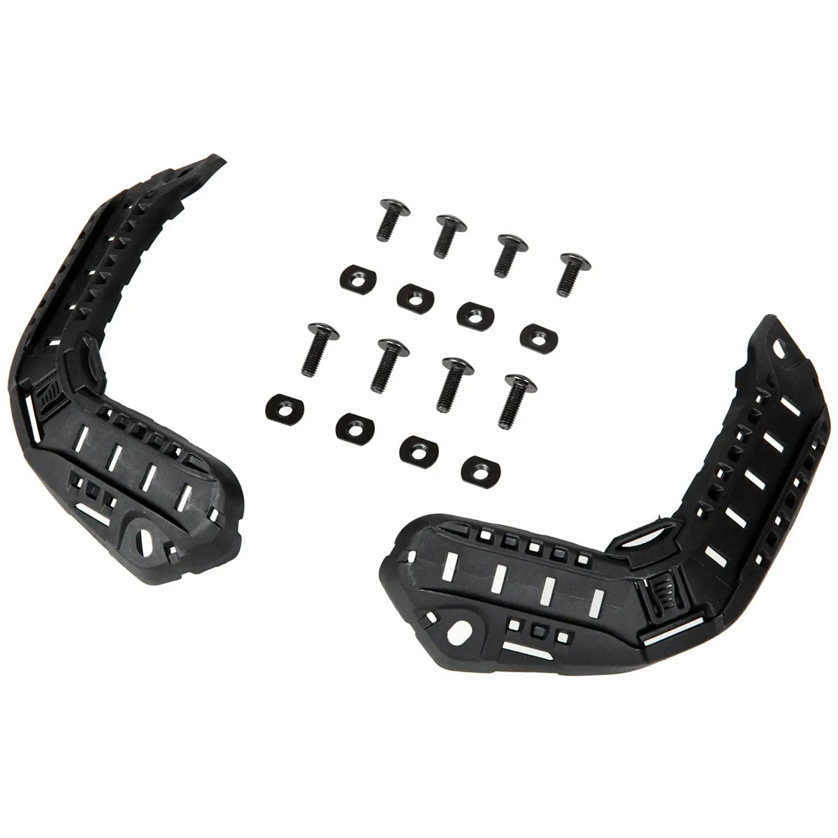 Zestaw szyn montażowych GFC Tactical do hełmów typu Super High Cut - Black