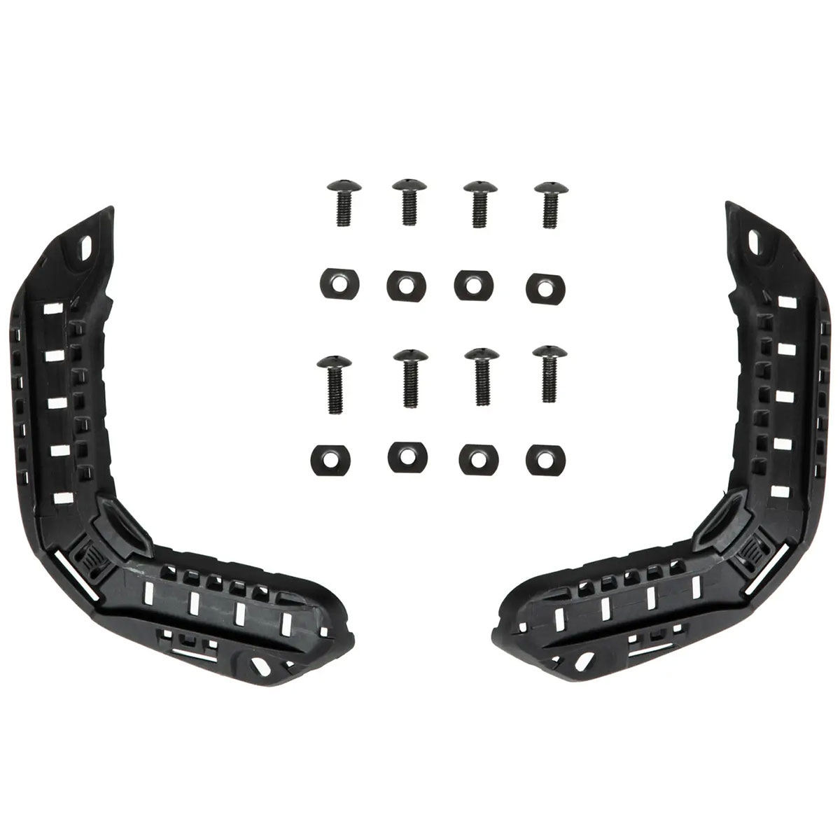 Zestaw szyn montażowych GFC Tactical do hełmów typu Super High Cut - Black