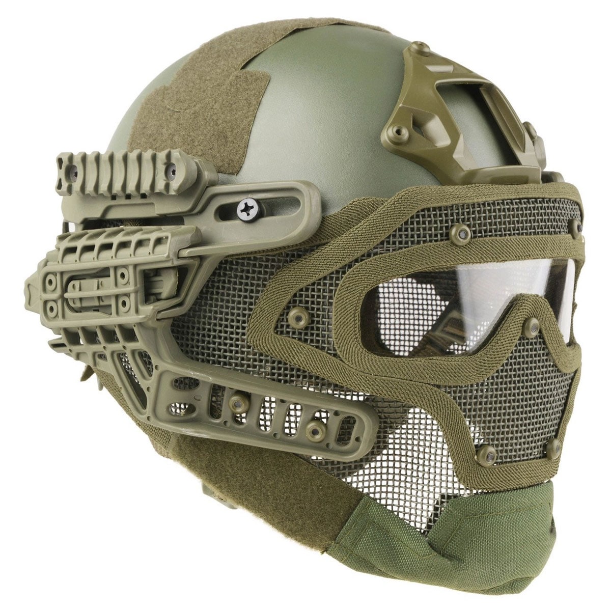 Hełm ASG GFC Tactical FAST Gunner (MH) - Olive