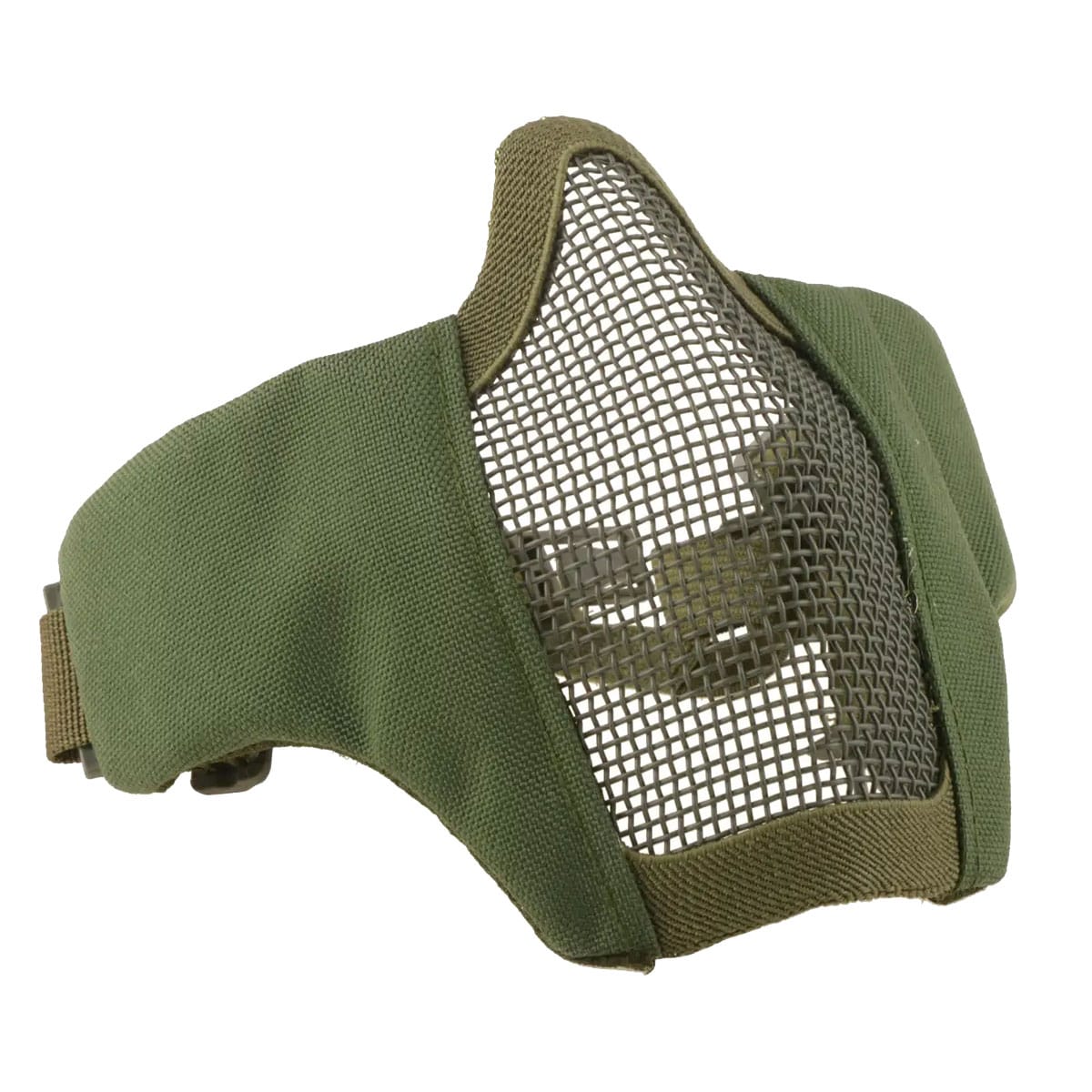 Захисна маска типу Stalker GFC Tactical Evo з кріпленням на шолом FAST - Оливкова