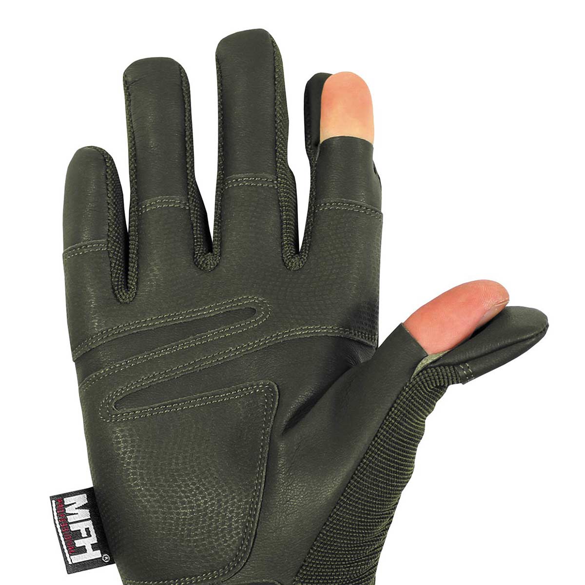Тактичні рукавиці MFH Tactical Gloves Mission - Olive