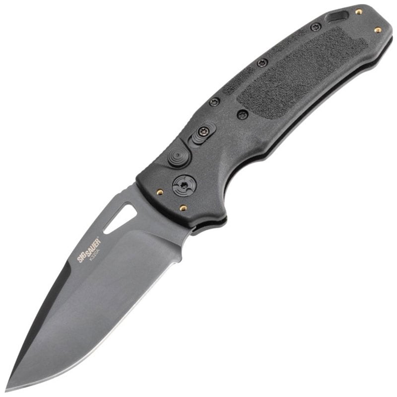 Nóż składany Hogue SIG K320A Drop-Point - Black