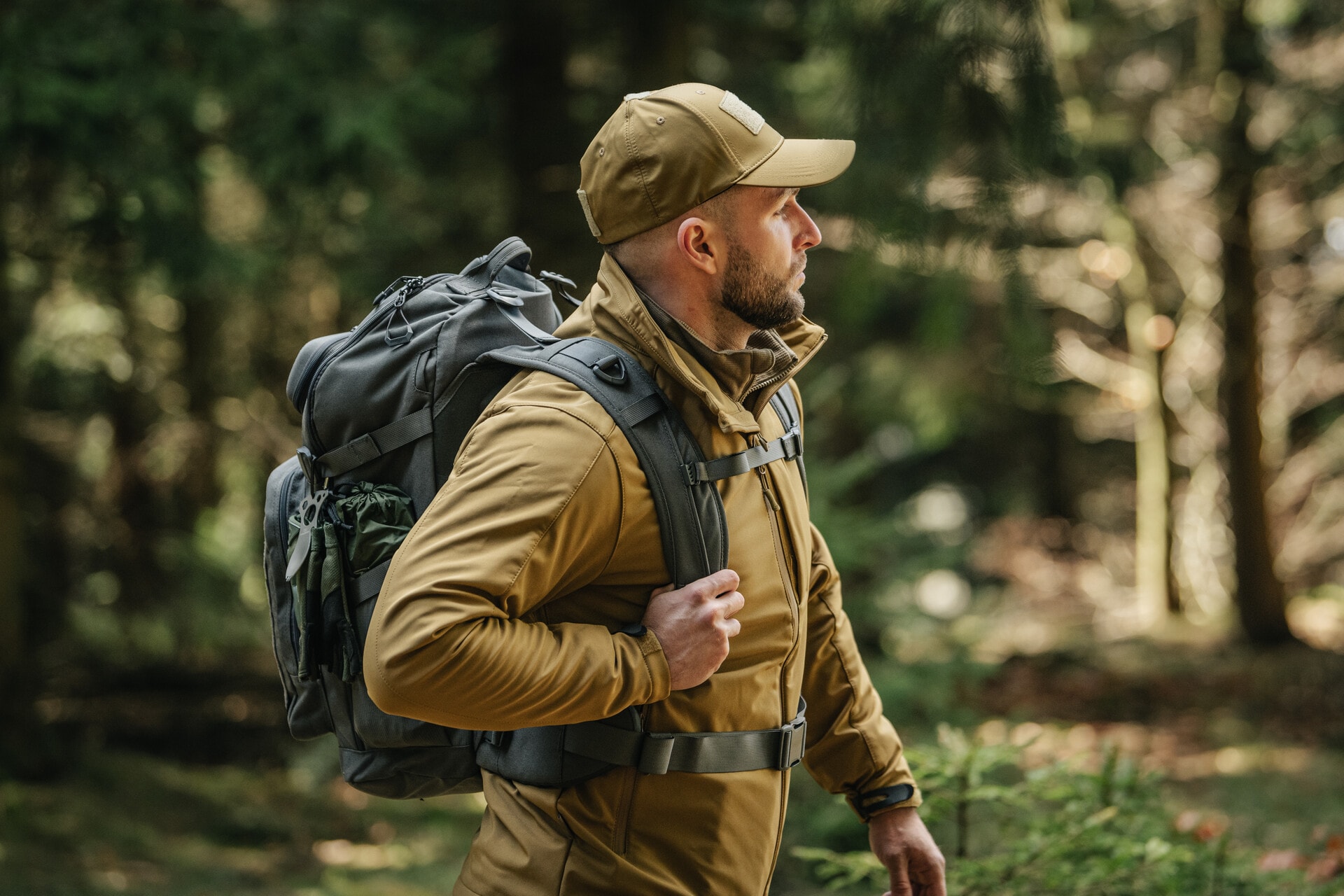 Czapka z daszkiem Highlander Forces Tactical - Coyote Tan