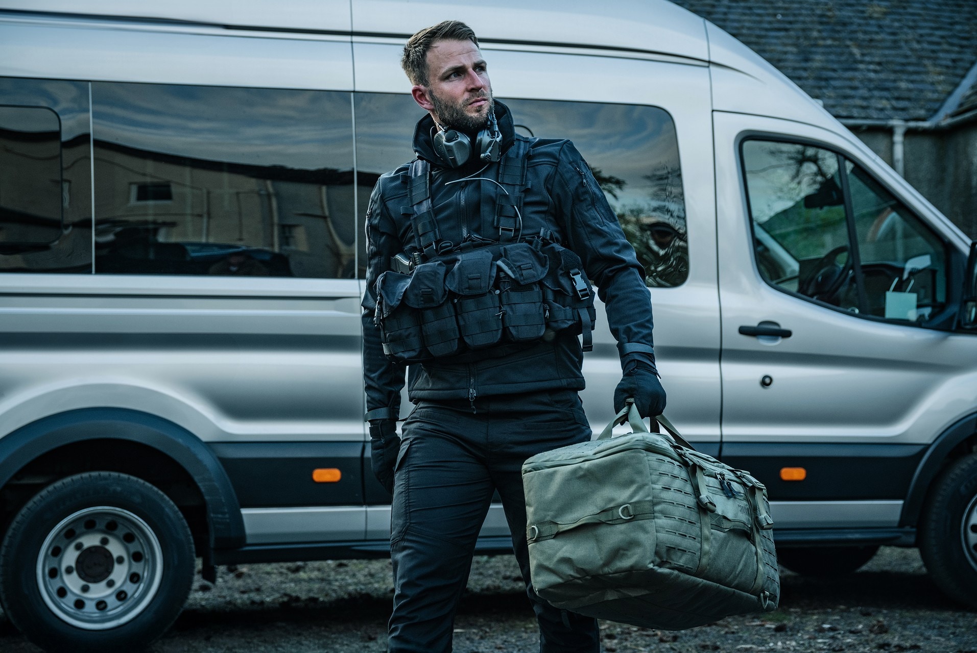 Kurtka Stoirm Tactical Softshell - Black