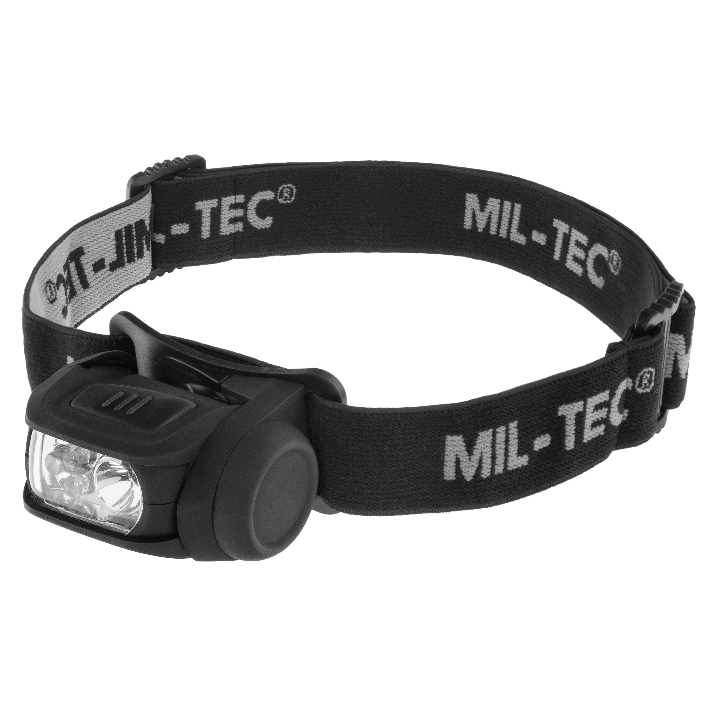 Налобний ліхтарик Mil-Tec LED 4 Color Black - 65 люменів