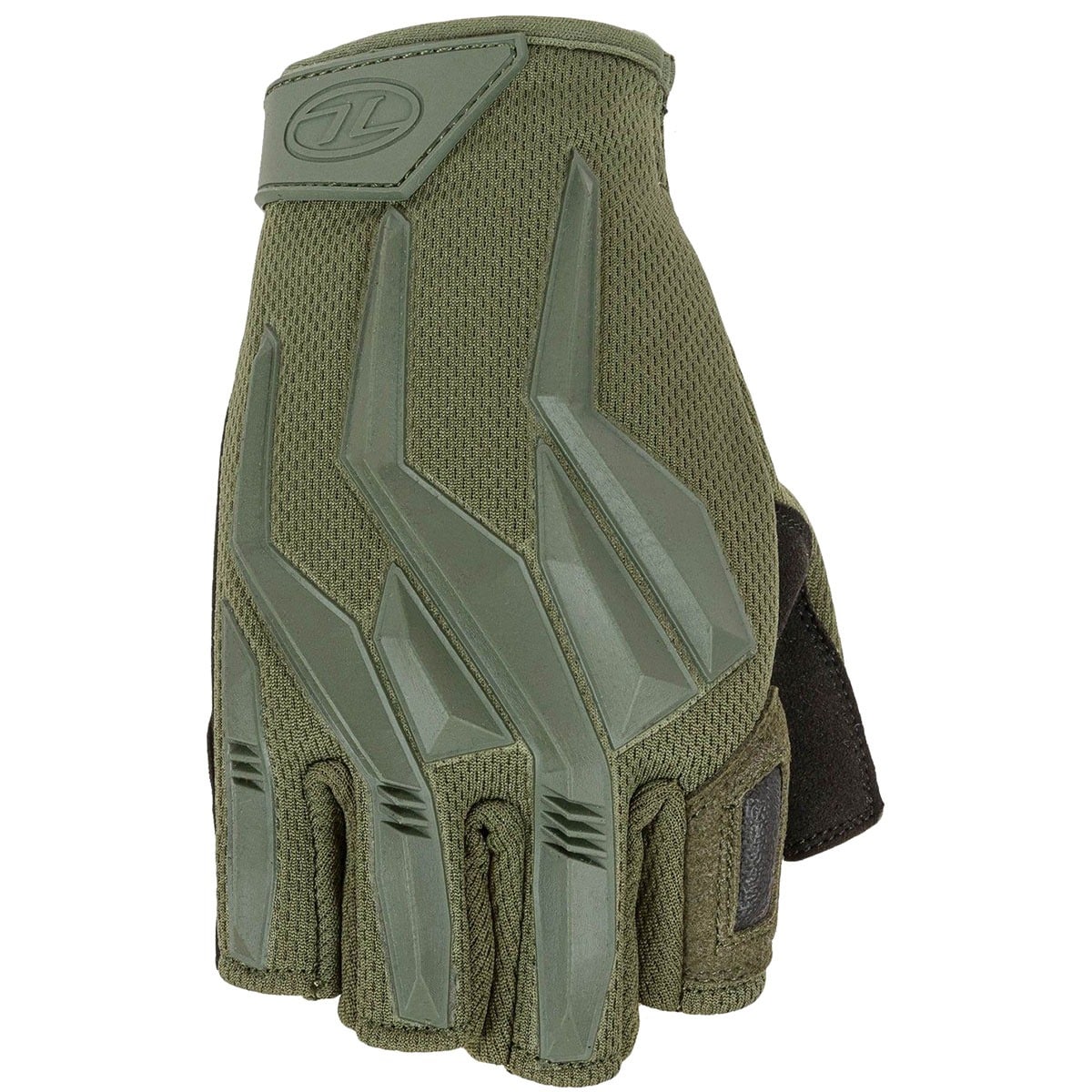 Тактичні рукавиці Highlander Forces Raptor Gloves Half Finger - Olive