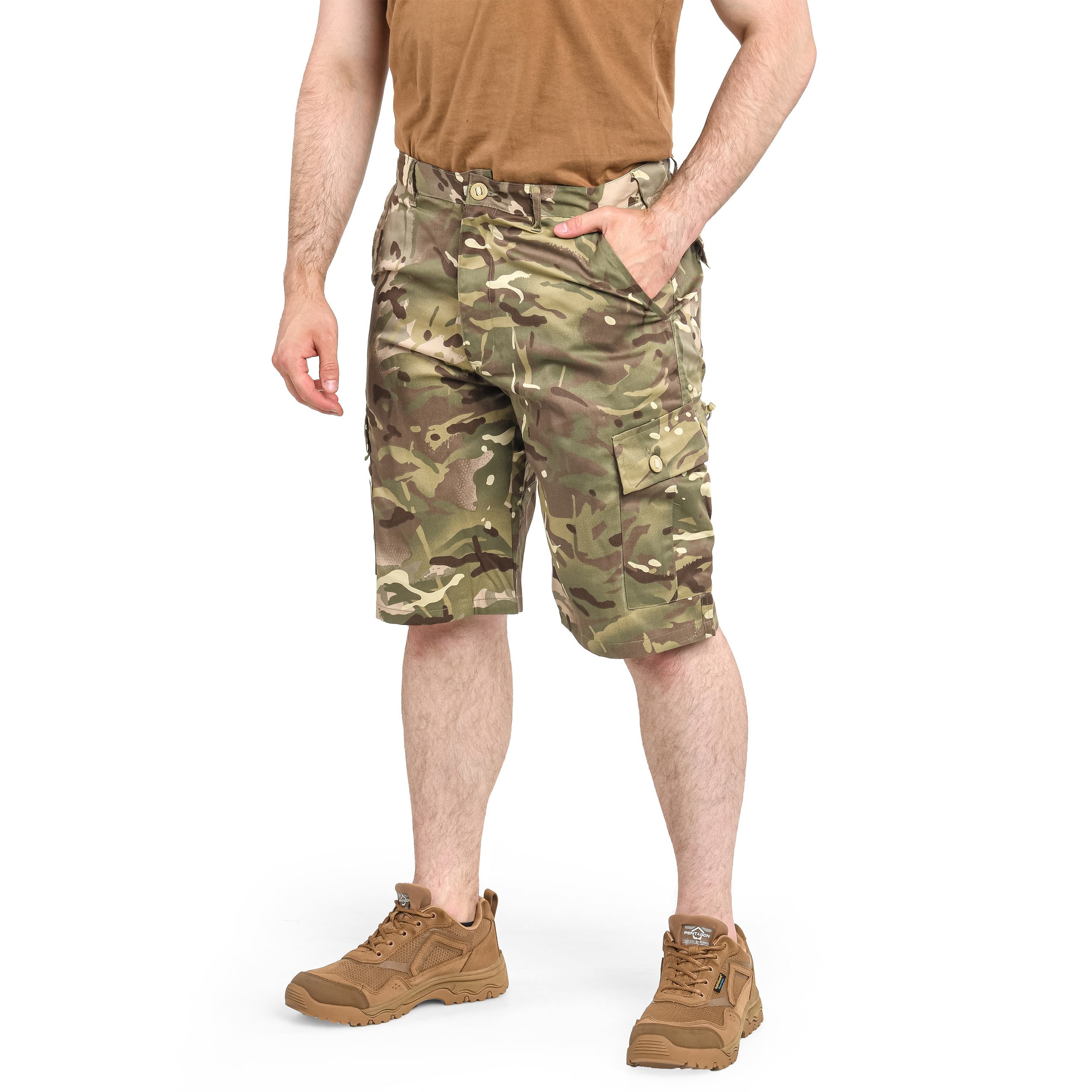Szorty Highlander Forces Elite - Arid MC Camo