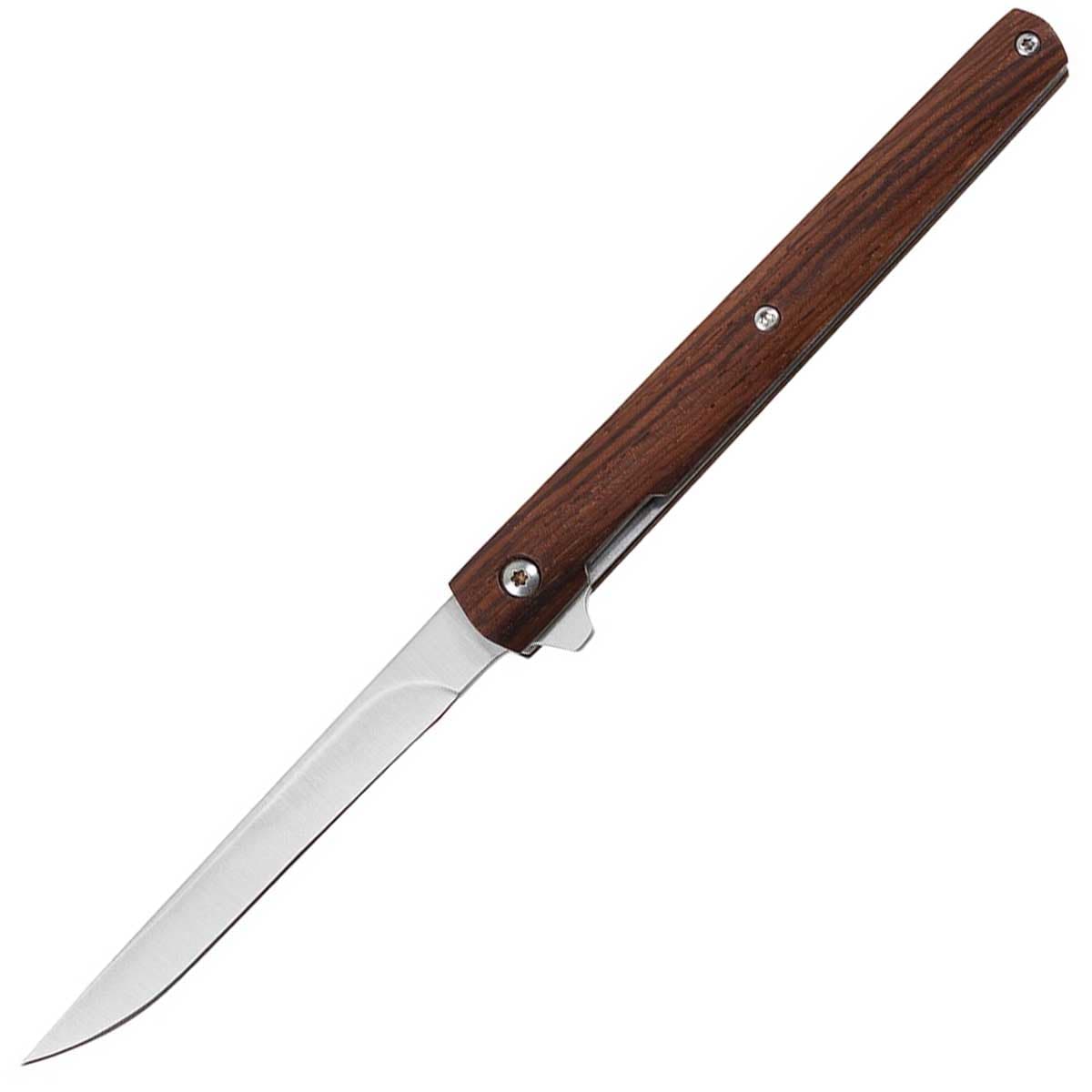 Nóż składany MFH Fox Outdoor Slim Wooden Handle