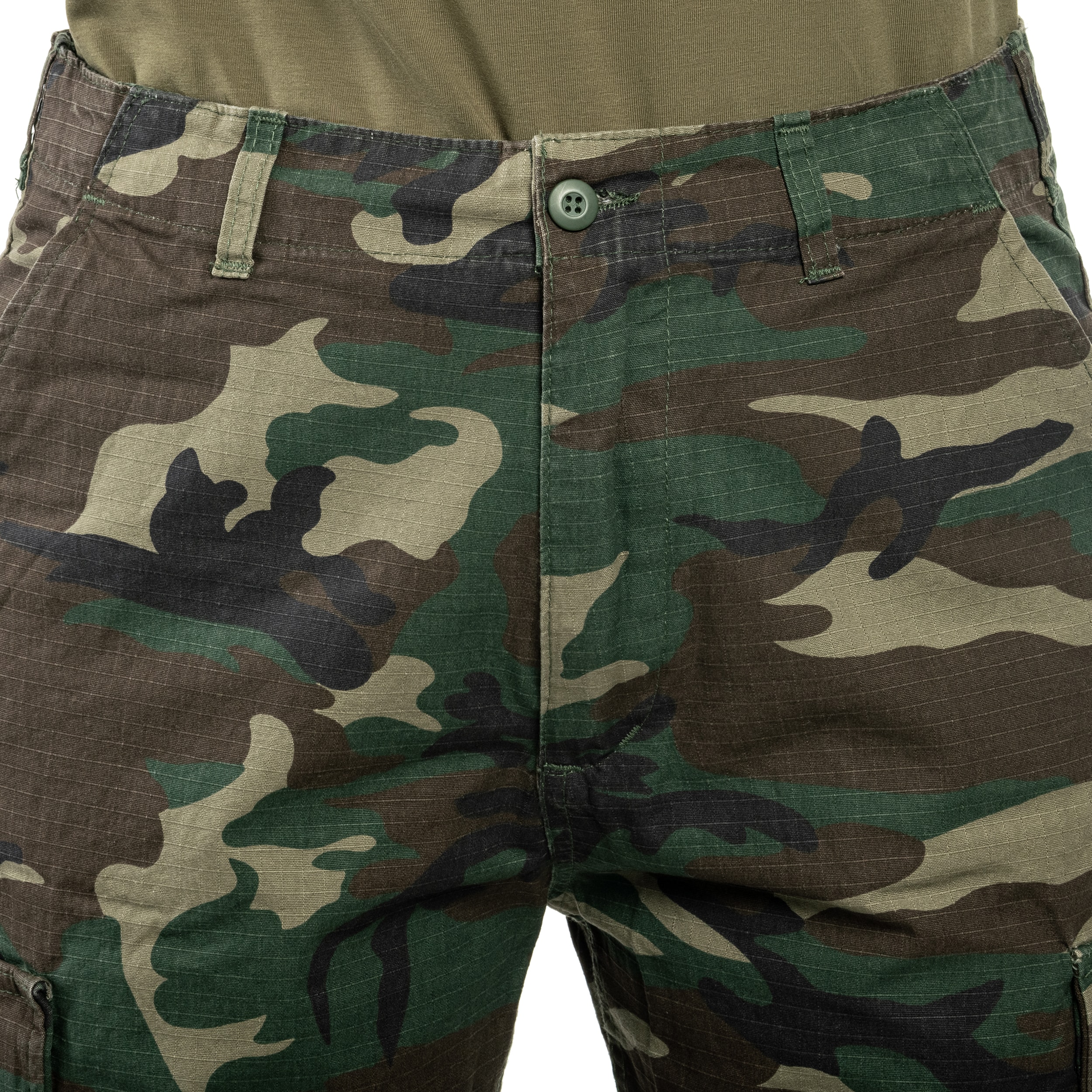 Szorty dziecięce Brandit BDU Rip-Stop - Woodland