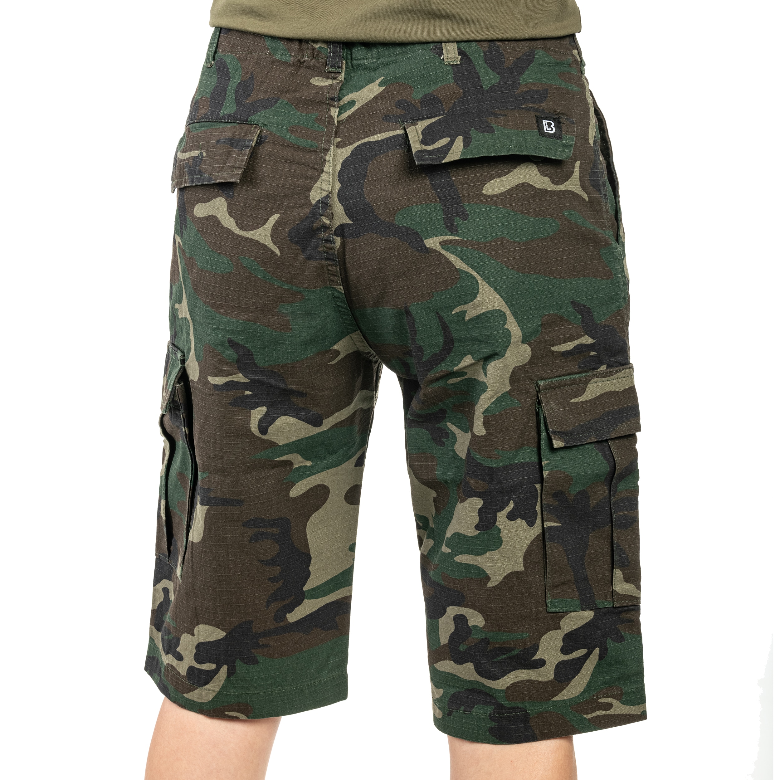 Szorty dziecięce Brandit BDU Rip-Stop - Woodland