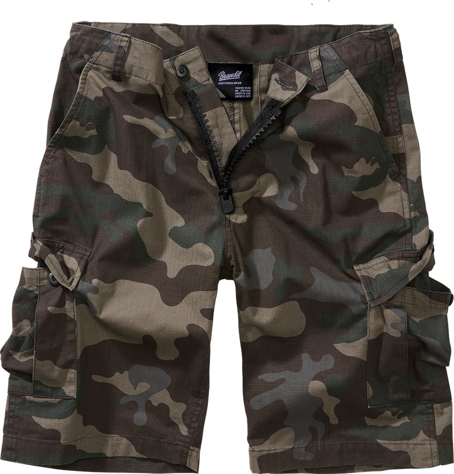 Дитячі шорти Brandit BDU Rip-Stop - Dark Camo