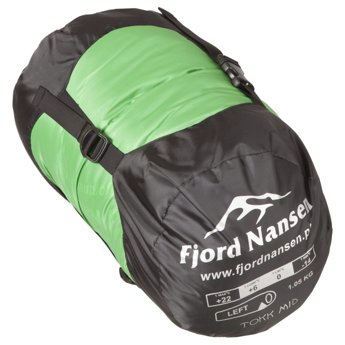Śpiwór Fjord Nansen Tokk XL 1250 g - lewy